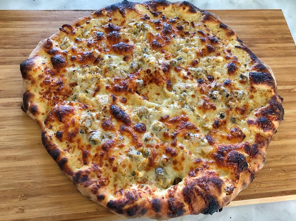 White Clam Pizza r/Pizza