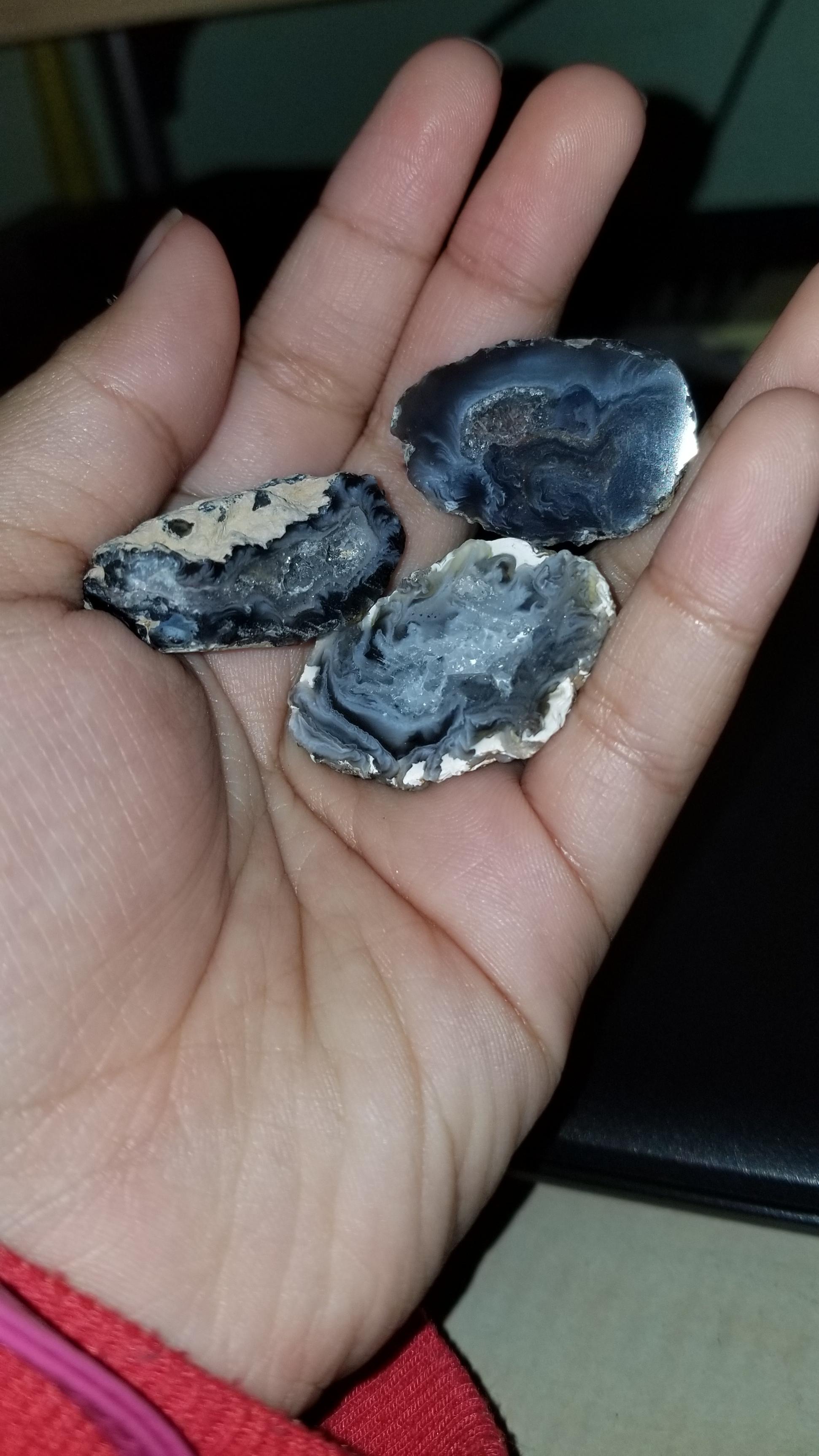 Anyone know what type of geode(s) this is? Bought this from a rock buy