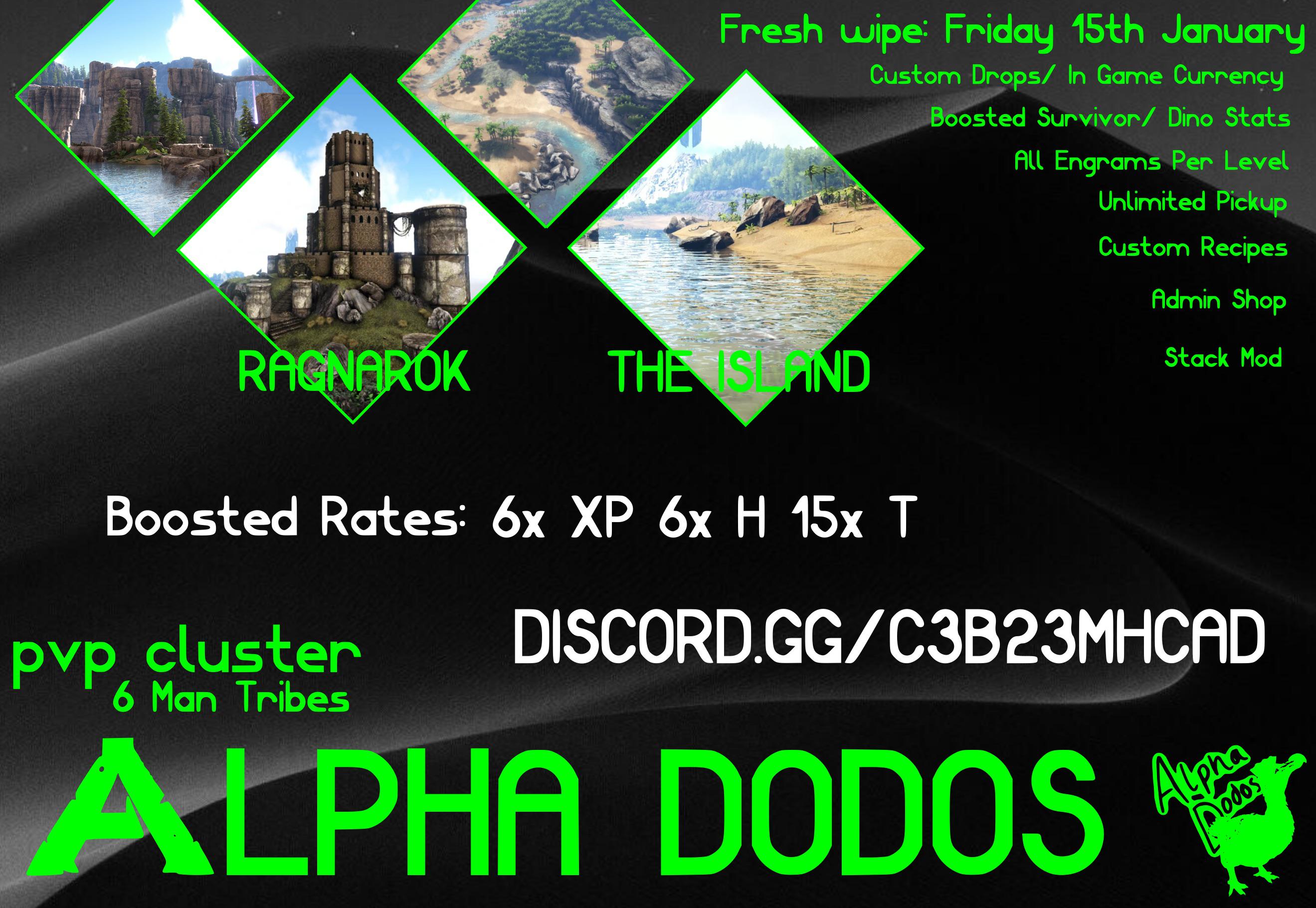 discord.gg/c3B23mHcad r/ARK