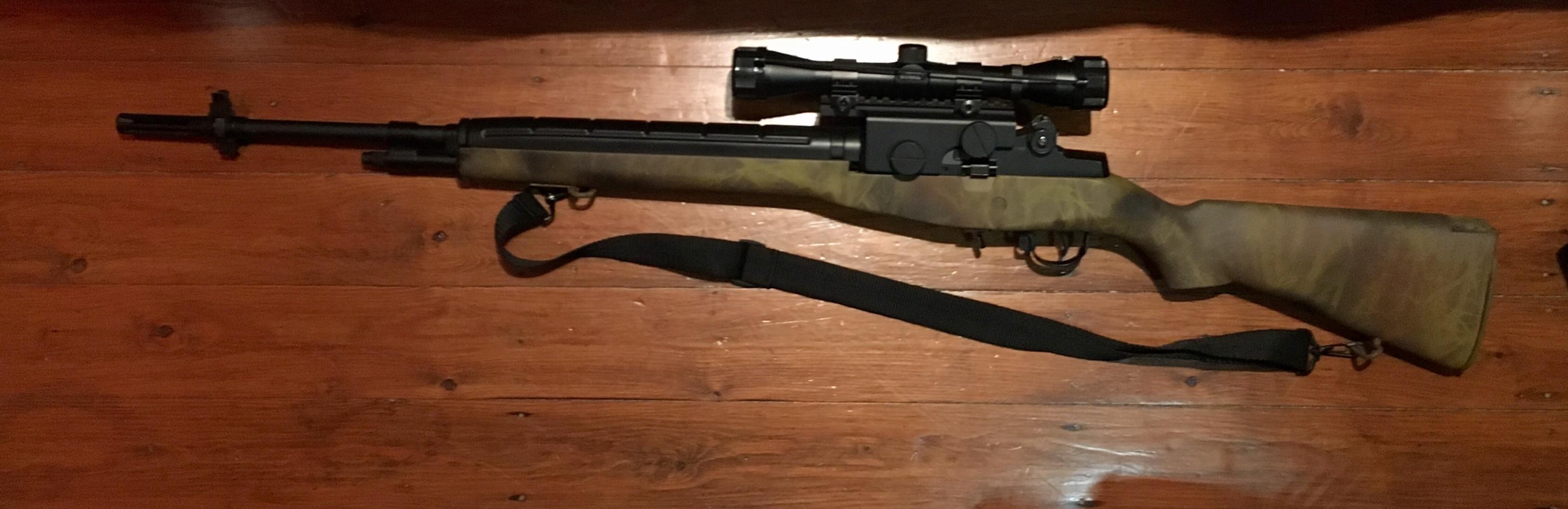 First try at painting my gun. Intentionally didn’t paint the black