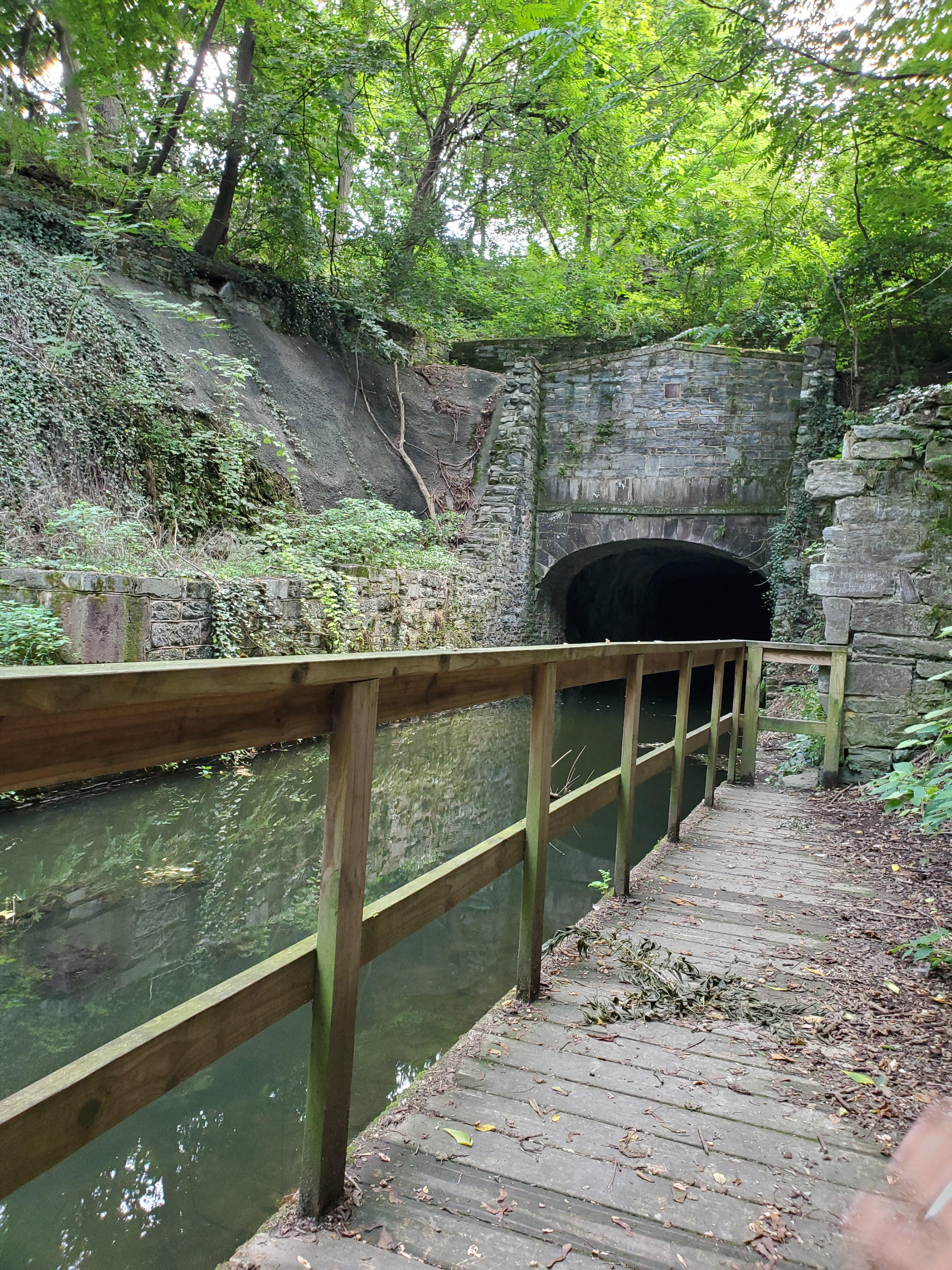 Oldest surviving transportation tunnel in the US. Lebanon, PA. r