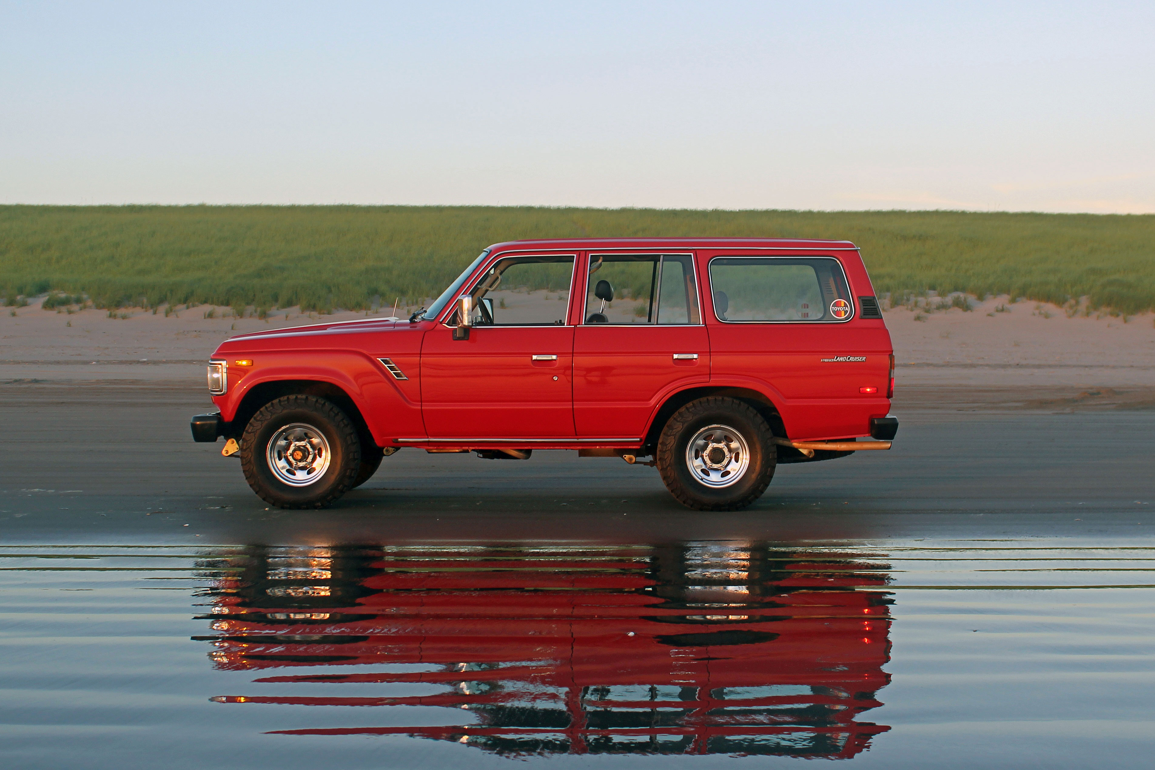 Magazine Quality Shot of My FJ62 Land Cruiser On the Oregon Coast Last