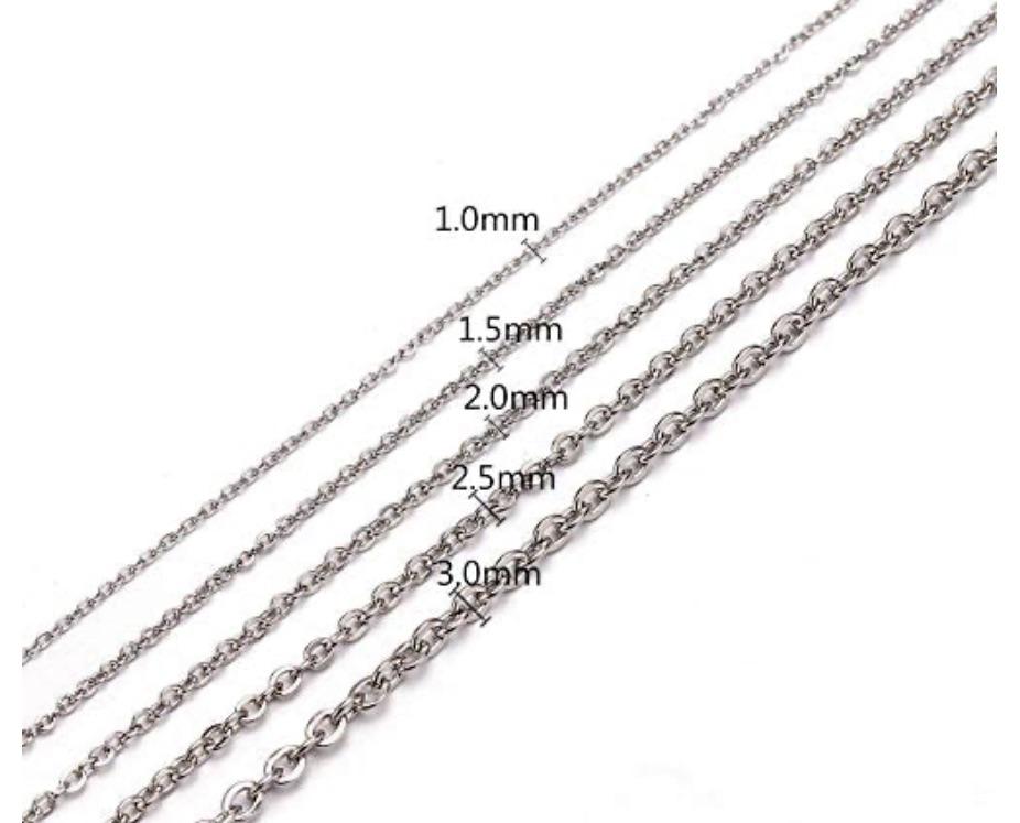 Chains. Tryin to figure out what size chain would be best Warhammer40k