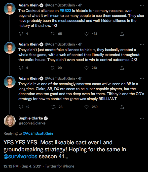 /r/bigbrother Reddit's source for information on your favorite