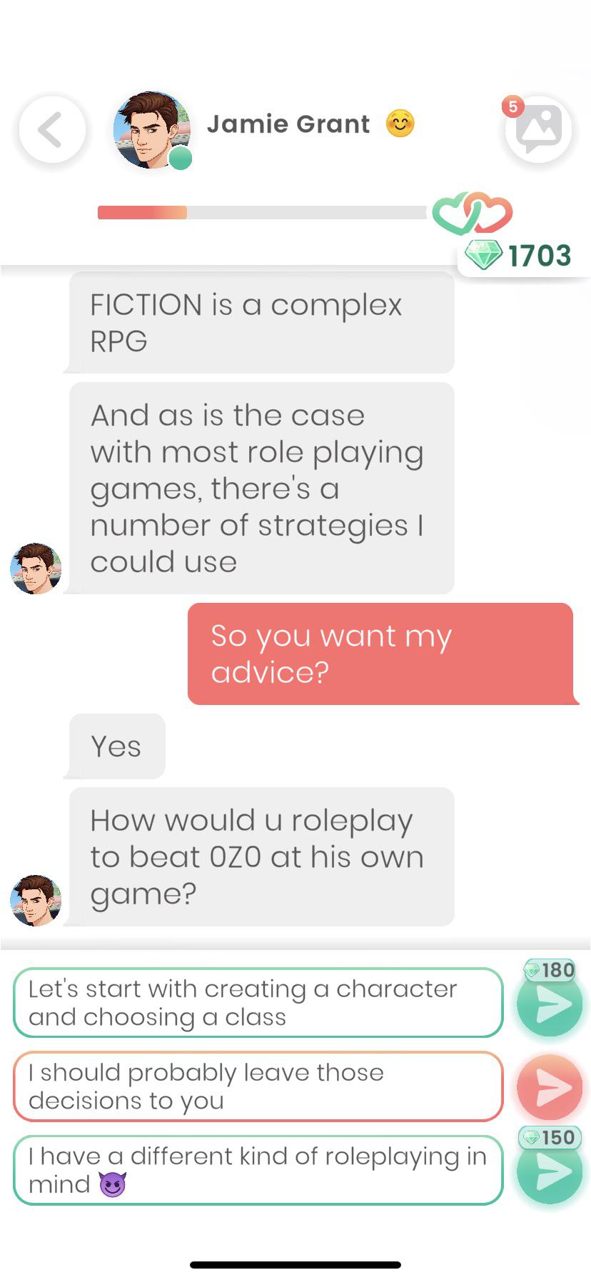 What is this?! 😳 There are 3 choices now? And I finally got to do the