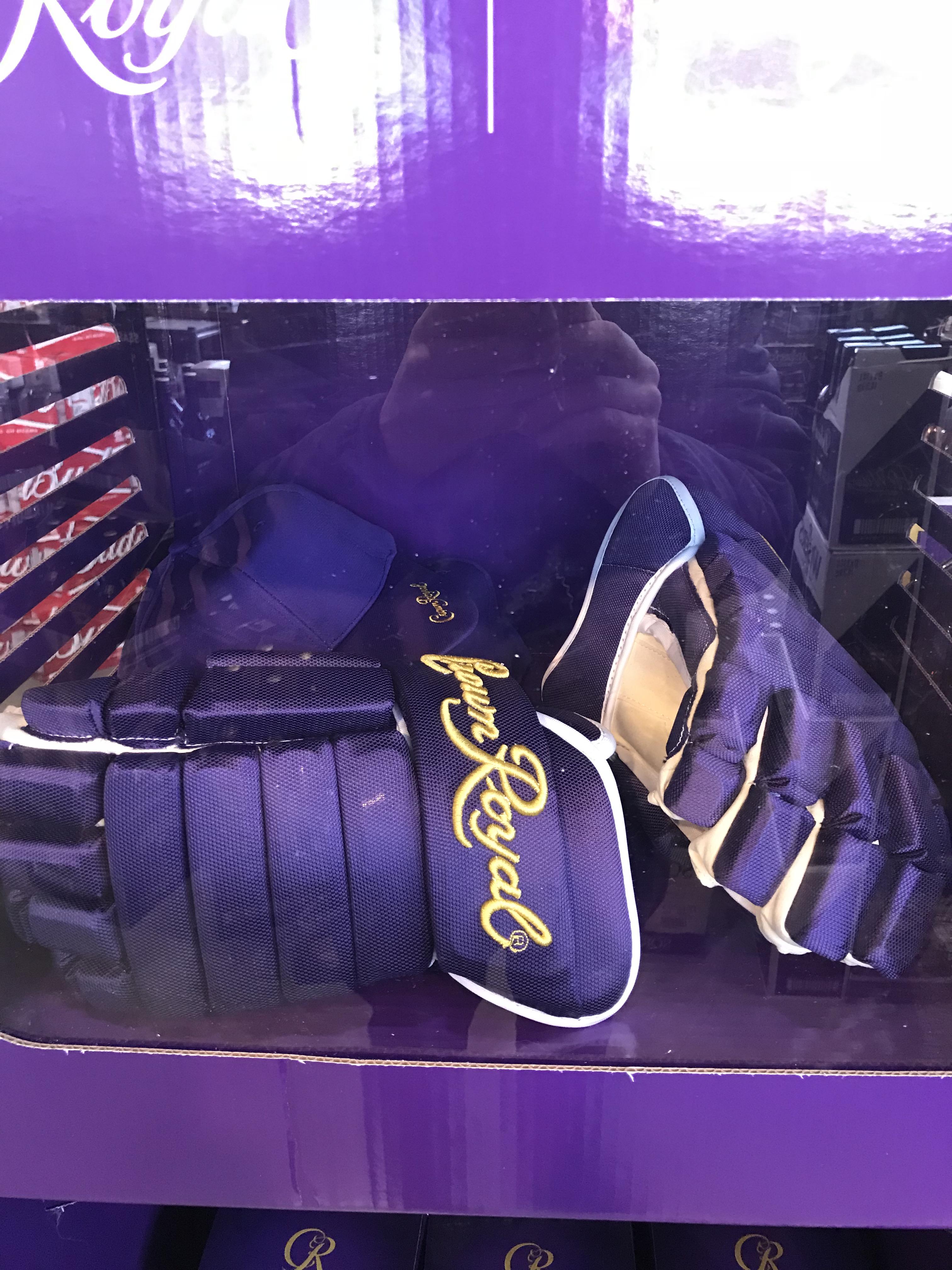 These crown royal hockey gloves are so sick. r/hockeyplayers