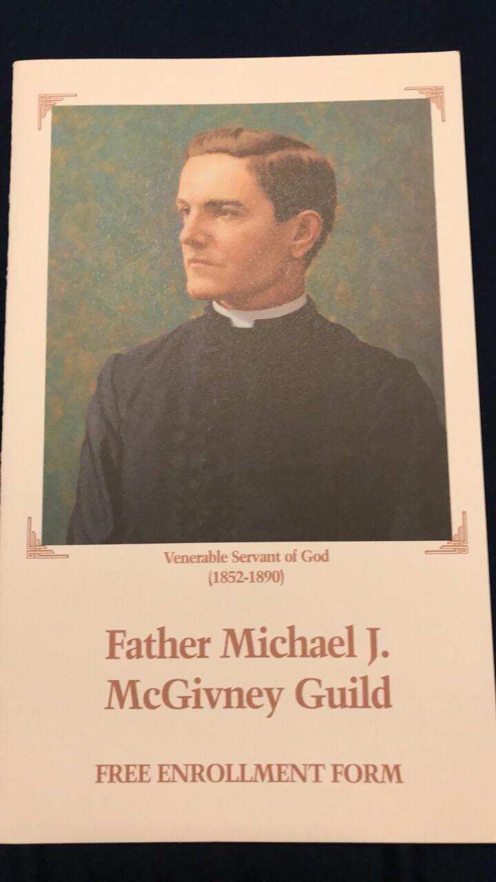 Fr. Michael J. McGivney Guild don’t know if many of you know about this, but there’s an entire
