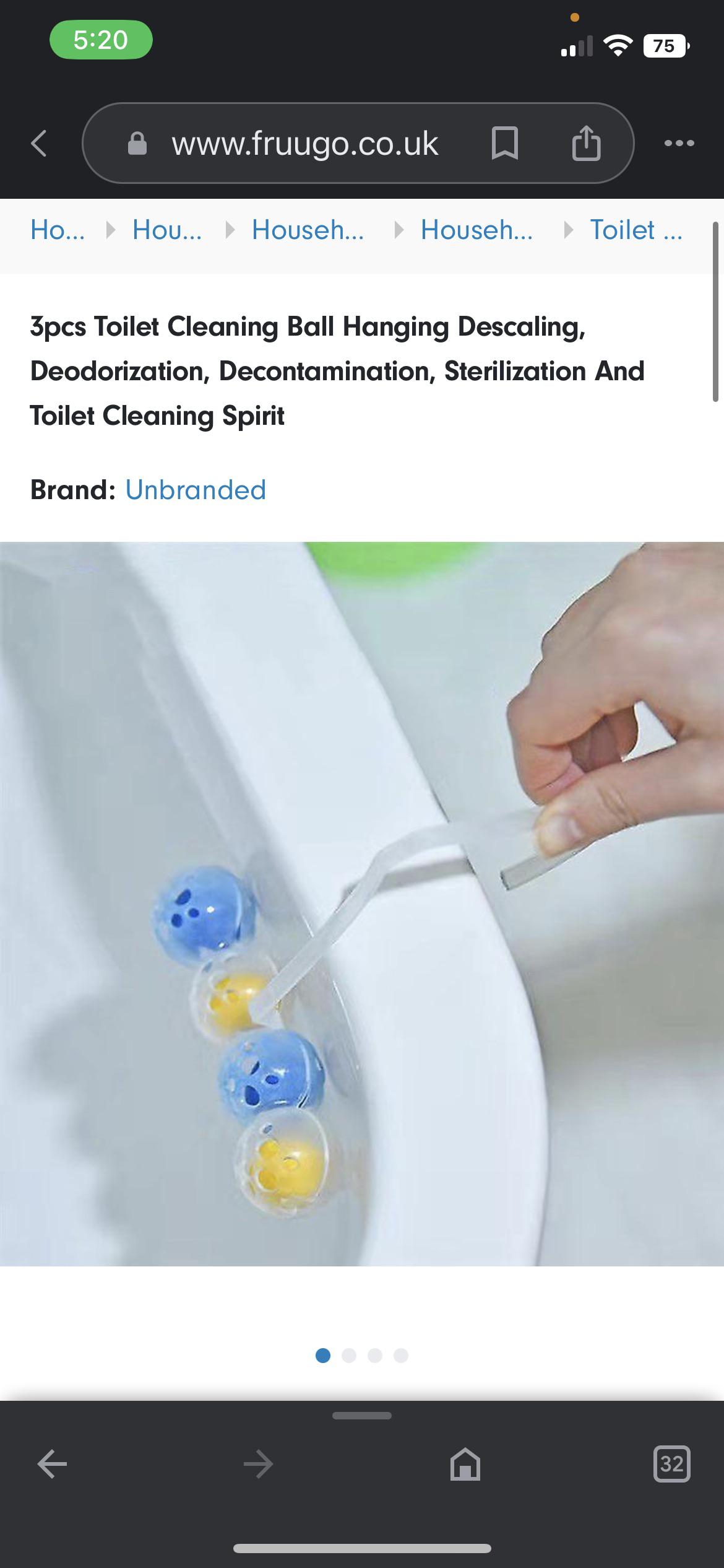 Help! One of these air fresheners fell in the (ubend) toilet and we