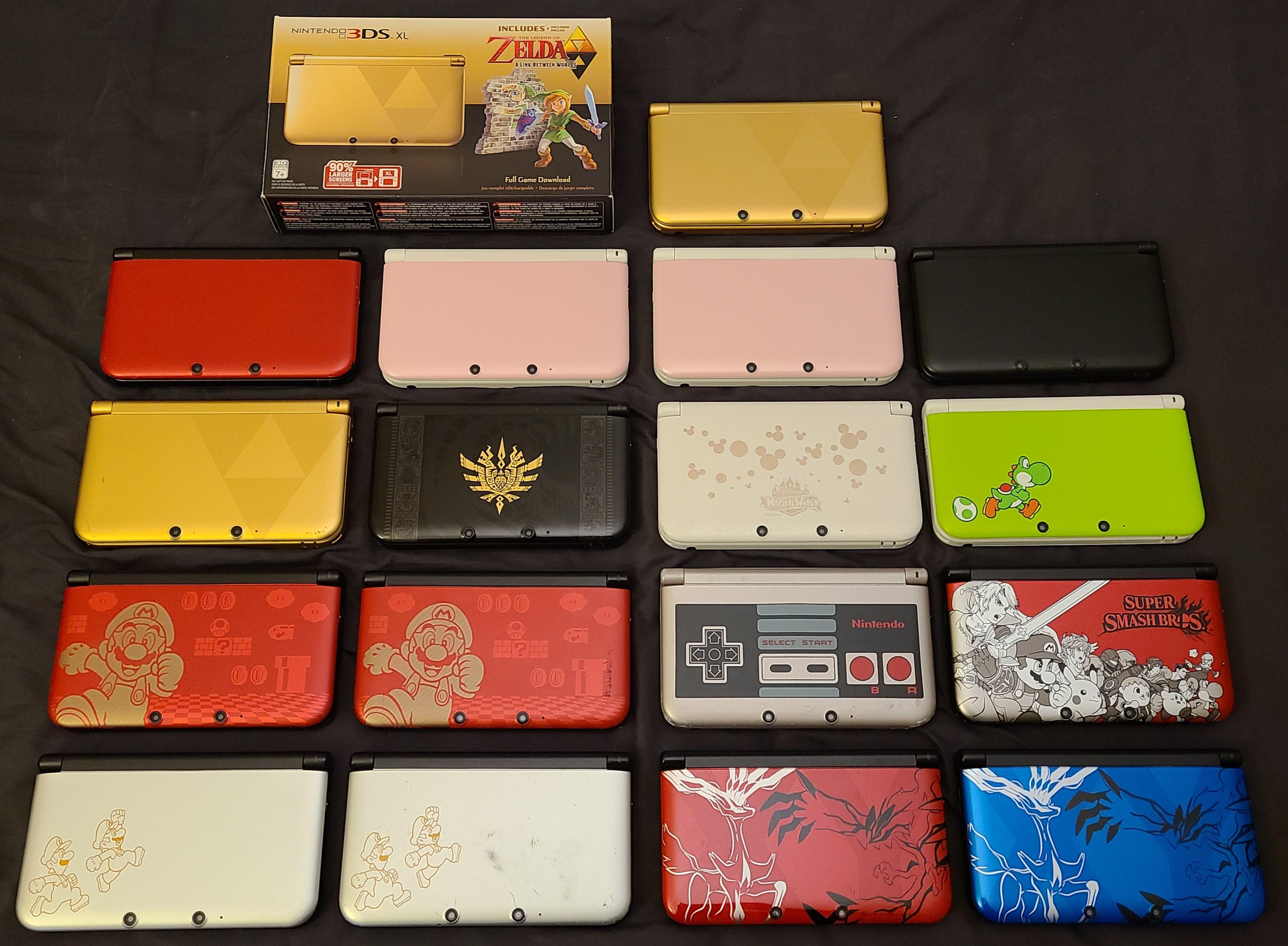 My Original 3DS XL Collection! Nintendo really outdid themselves with