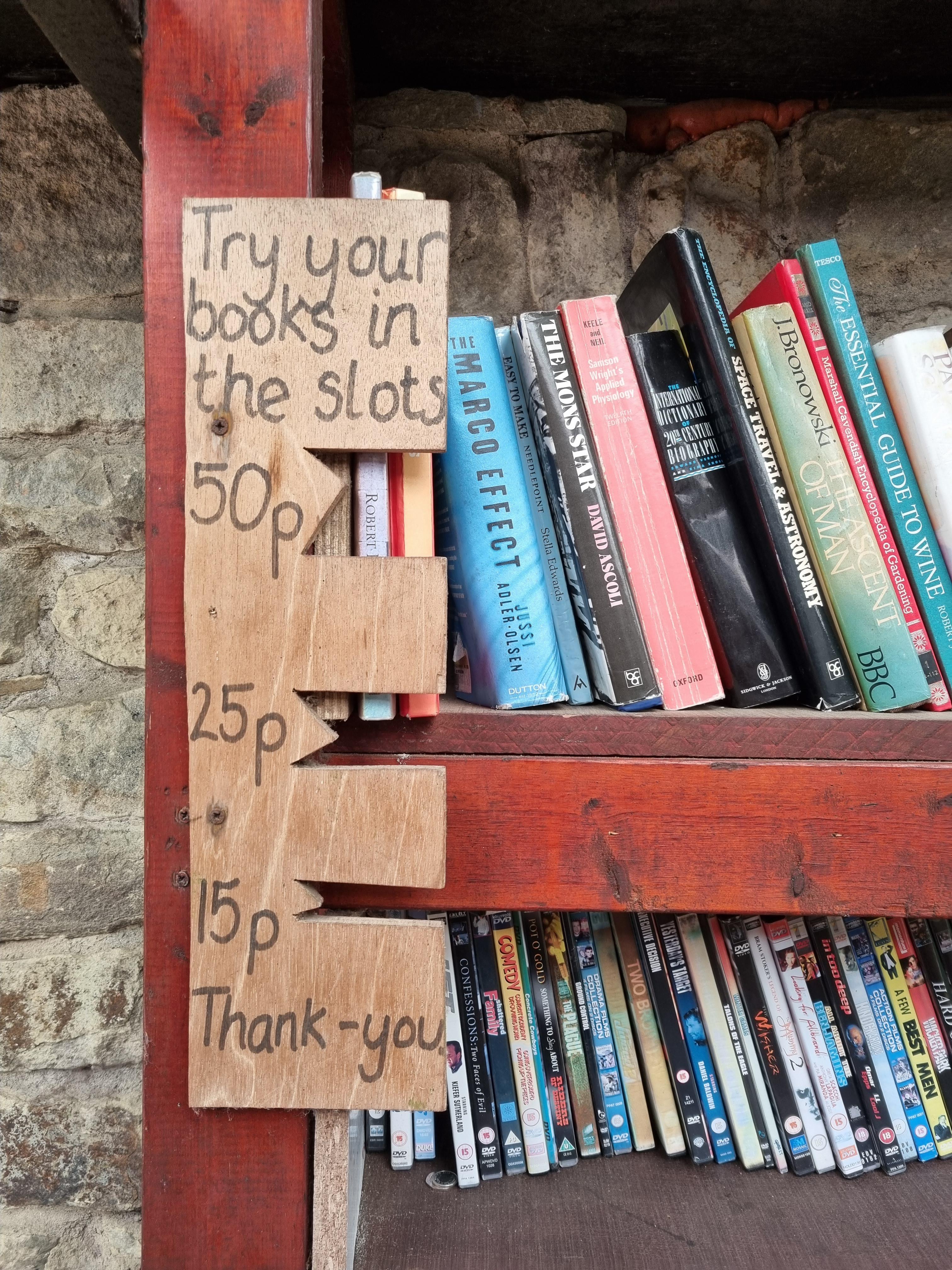 The price for 2nd hand books is based on the thickness r