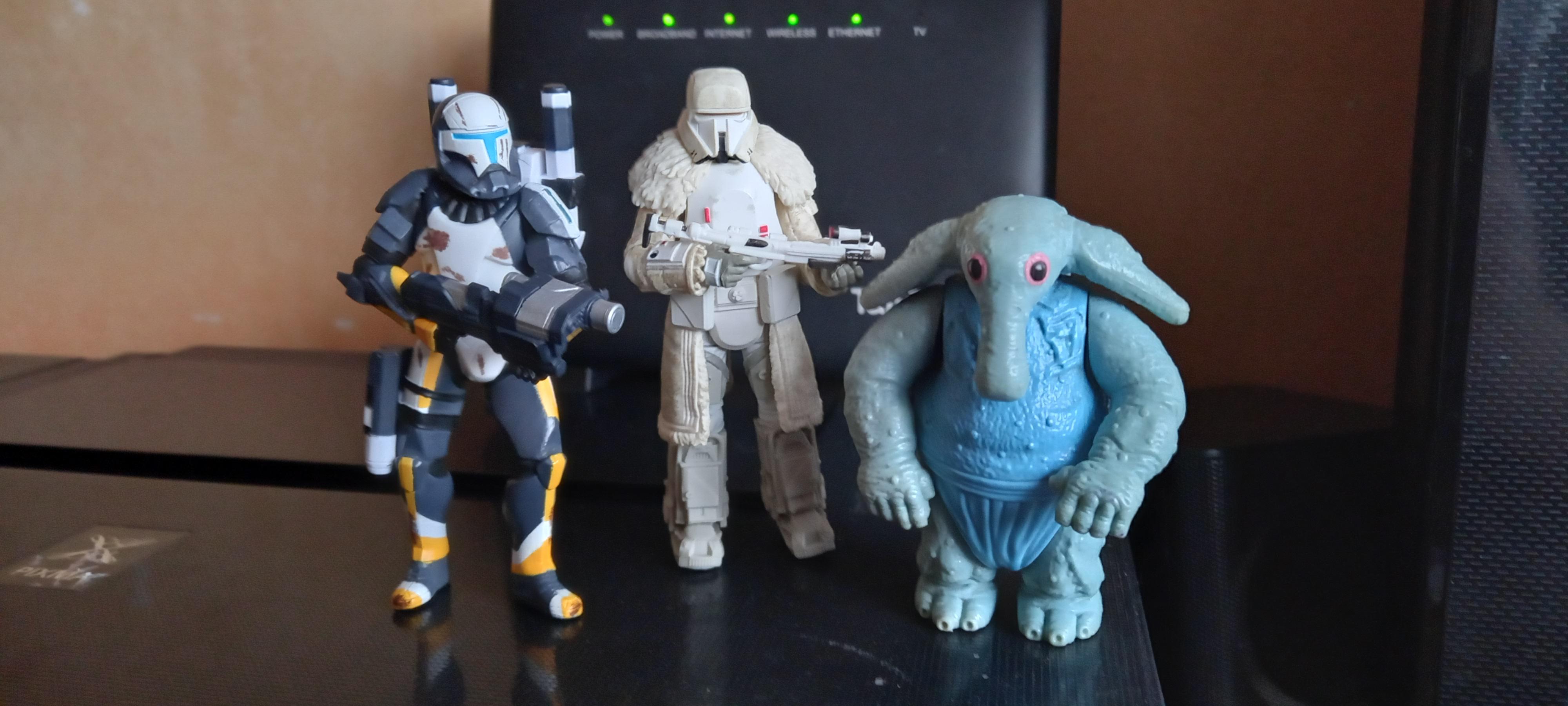 Some recent eBay pick ups. Saga Collection Scorch, Vintage Collection