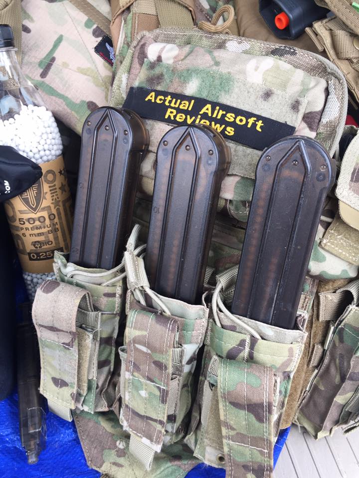 P90 magazine pouches, just use M4 they work great. r/airsoft