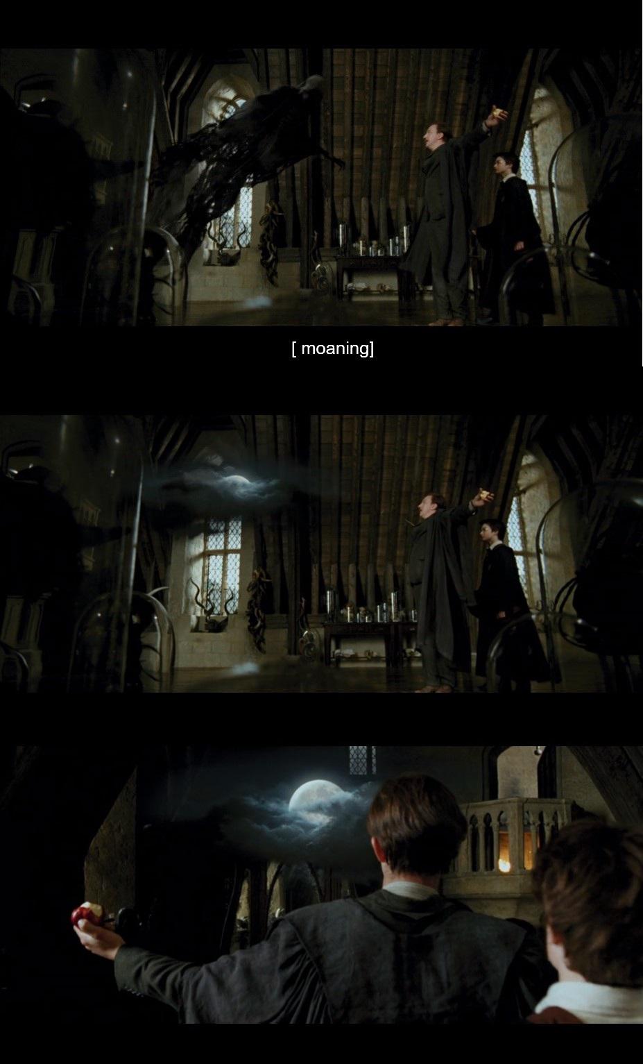 In Harry Potter and the Prisoner of Azkaban, when Professor Lupin came