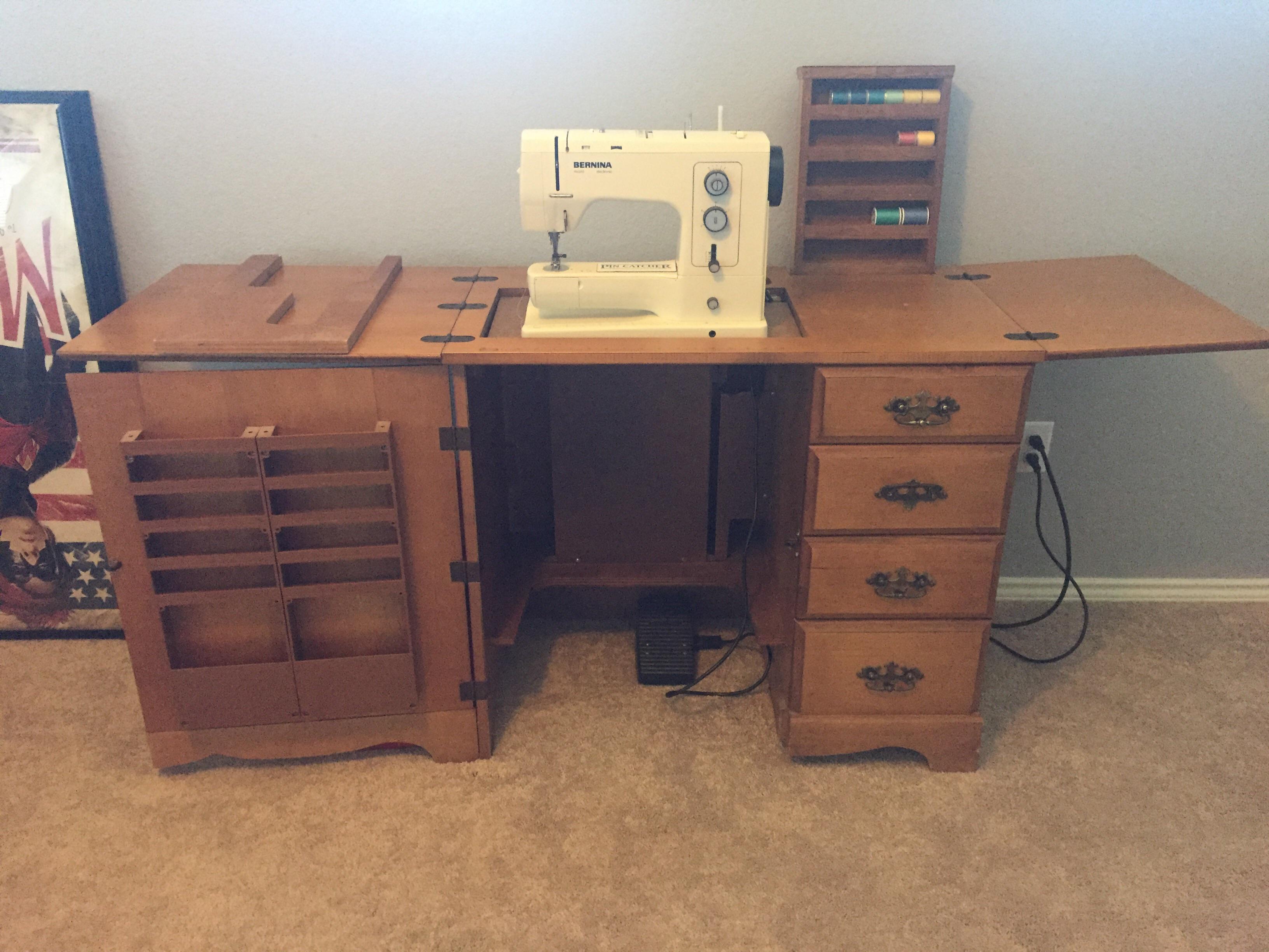 I inherited a Bernina 830 with electric and tons of accessories