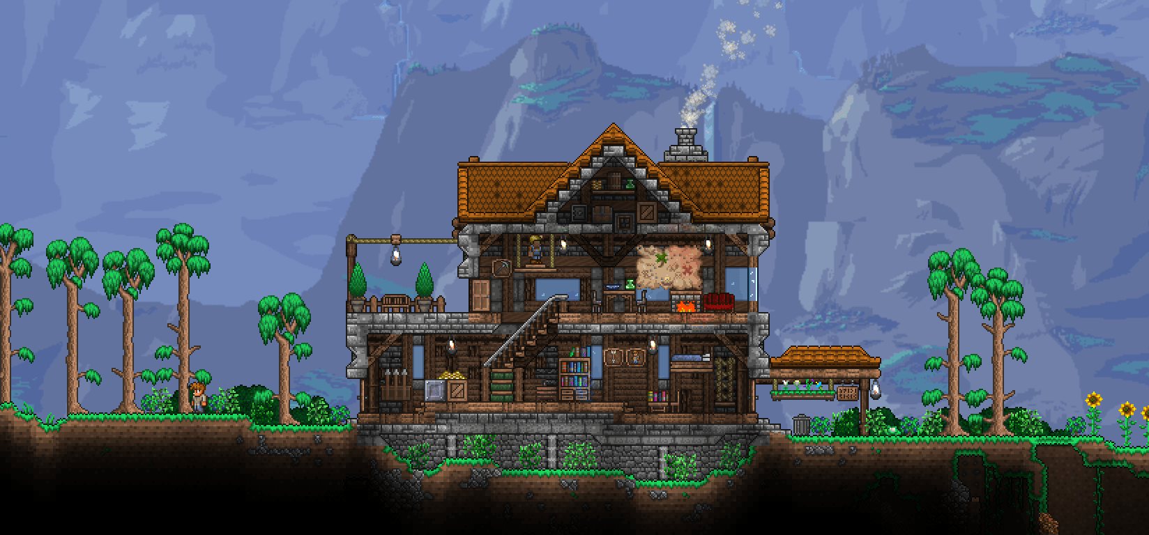 I build a bunch of NPC Houses....here's the one for the Guide! r