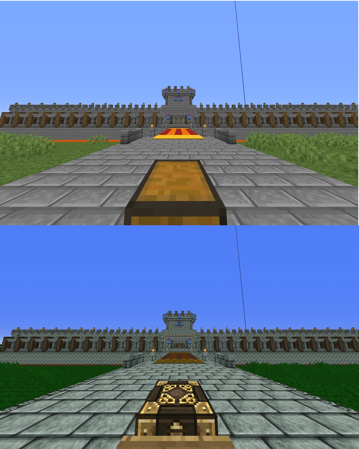 The diffrence that a good resource pack makes r/Minecraft