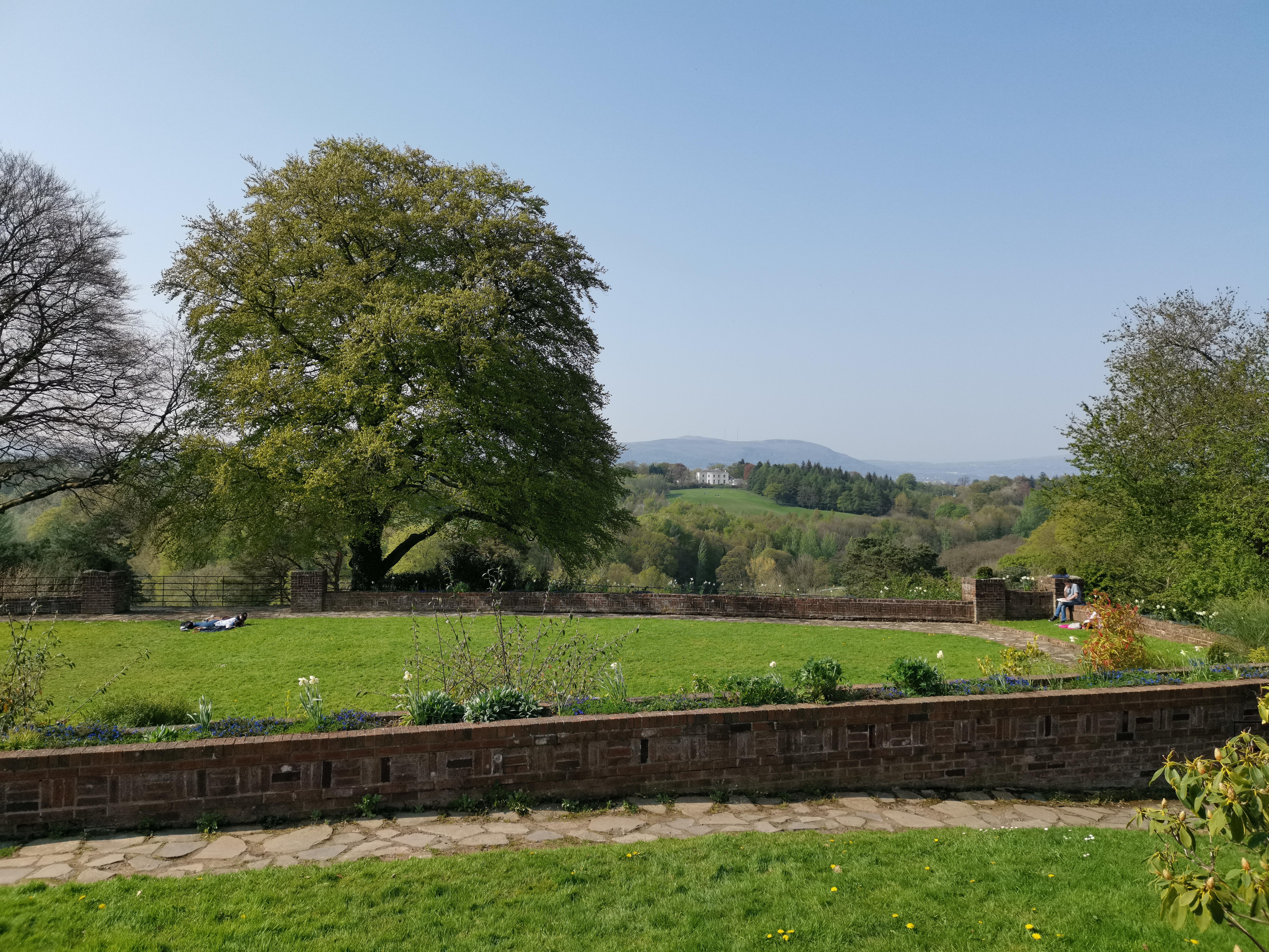 Malone House pictured from Terrace Hill, Belfast r/northernireland