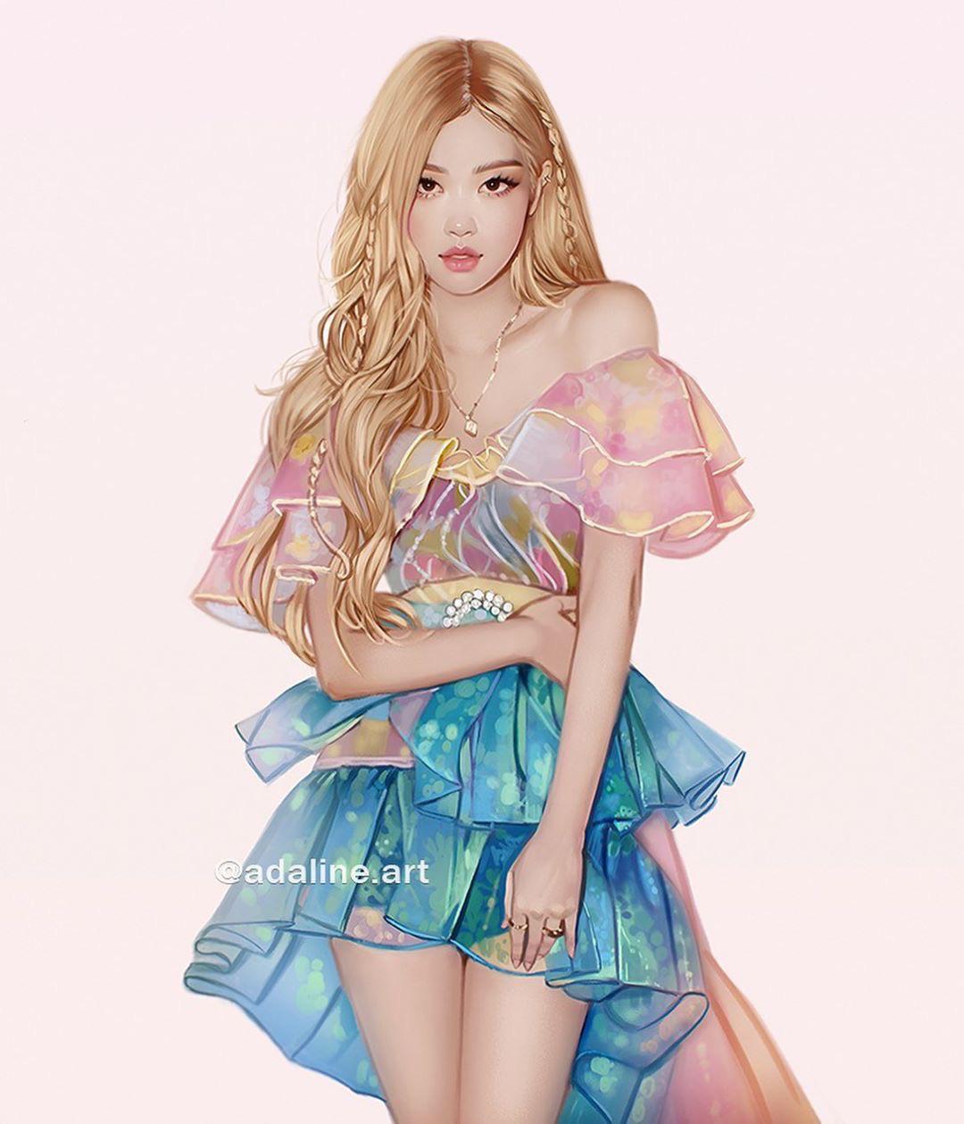 200227 Rosé (IG adaline.art) r/BlackPink