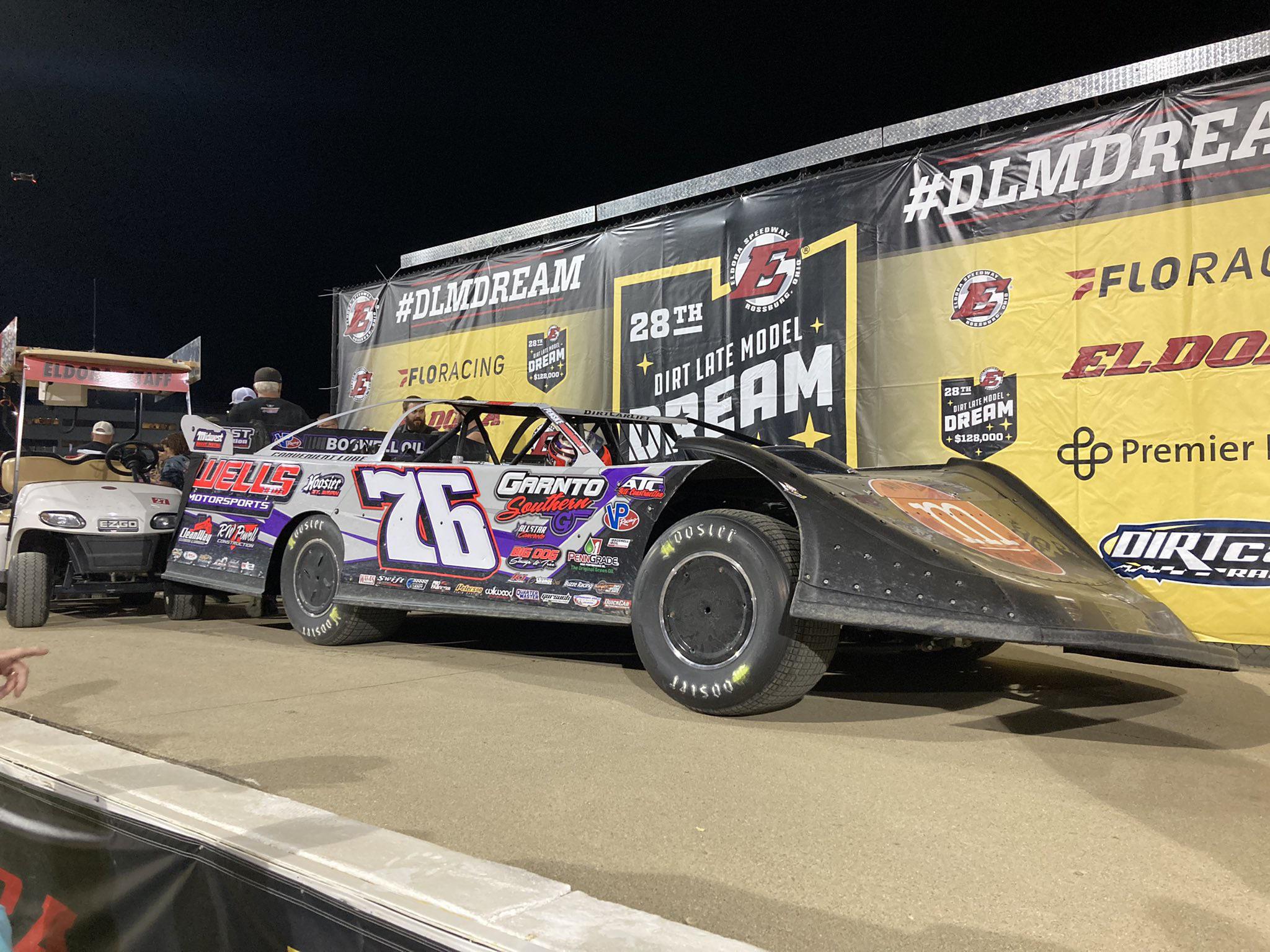 Brandon Overton wins the 28th annual Dirt Late Model Dream at Eldora