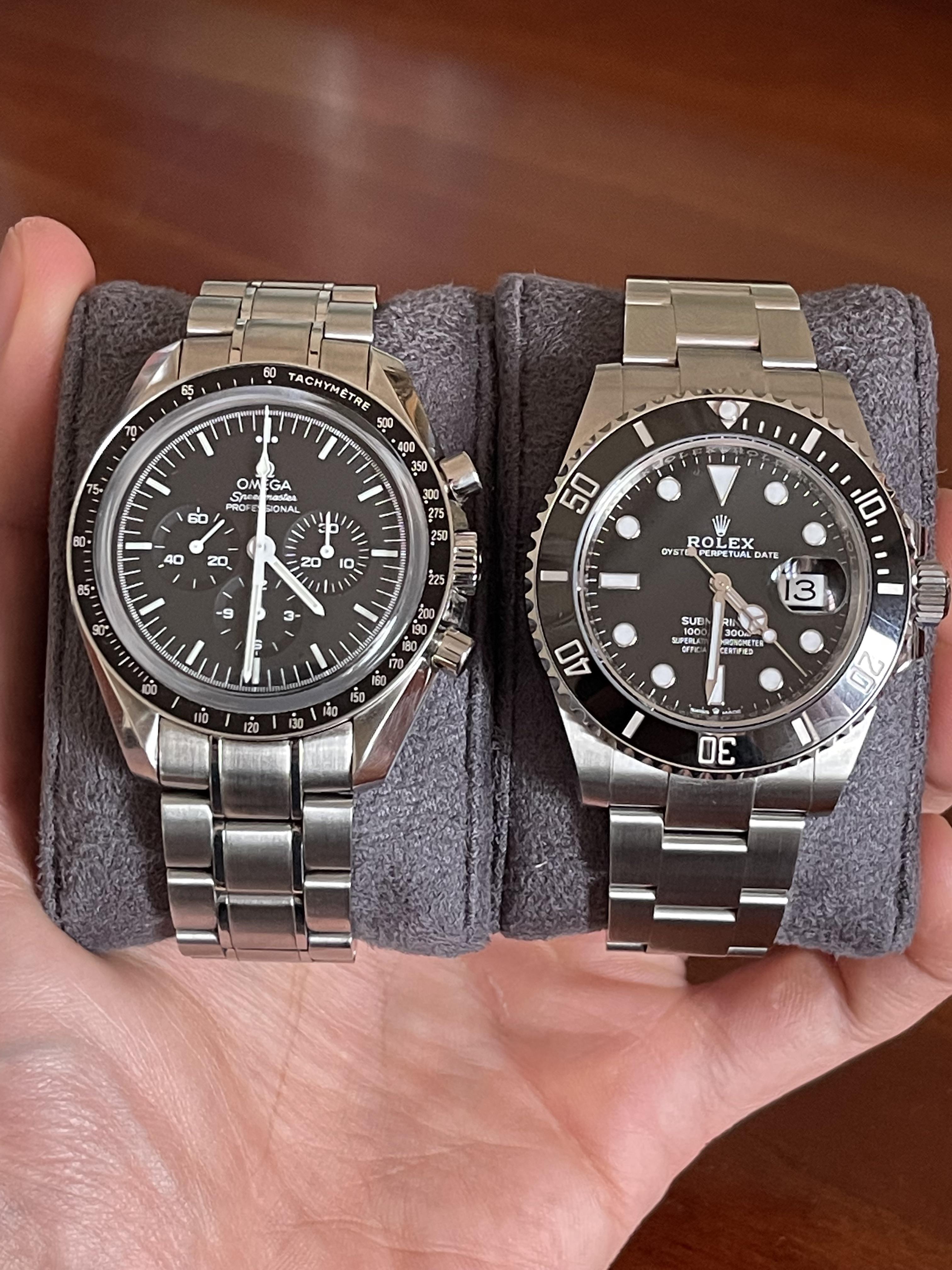 Arguably two of the most iconic watches. Left or right? r/OmegaWatches