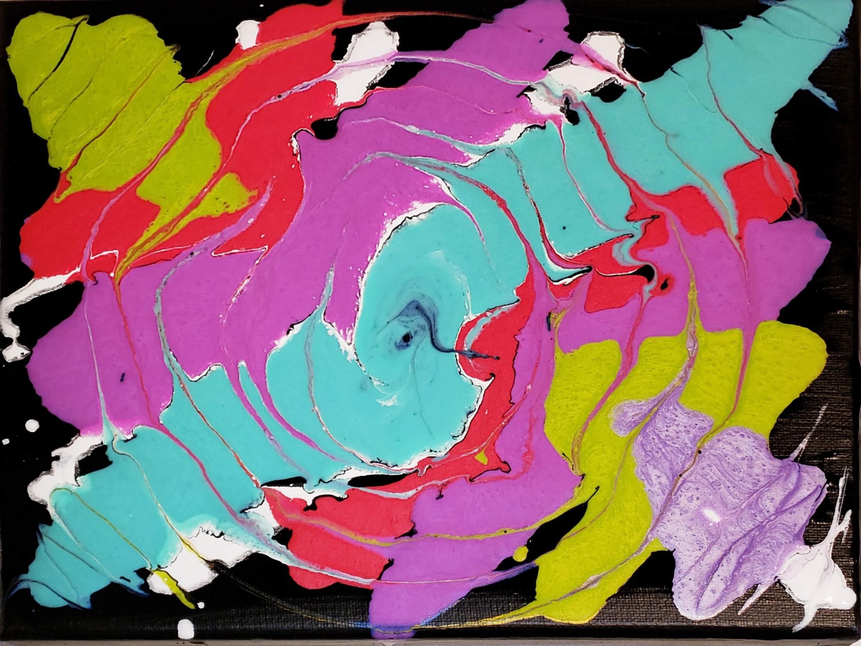 This is technically a failure. The paint is too runny for what I wanted