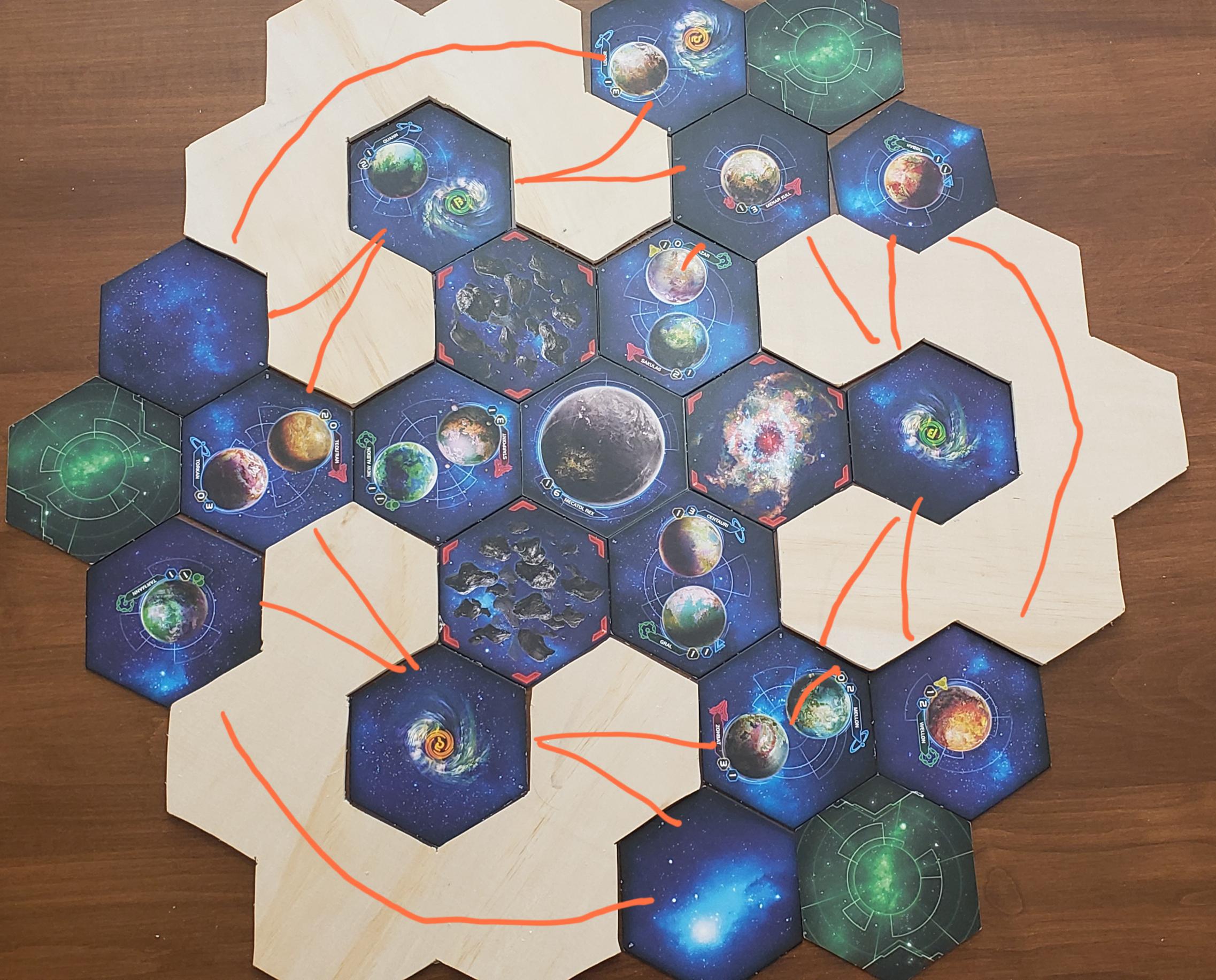 3 Player Puzzle Maps Revised 3 player map. twilightimperium