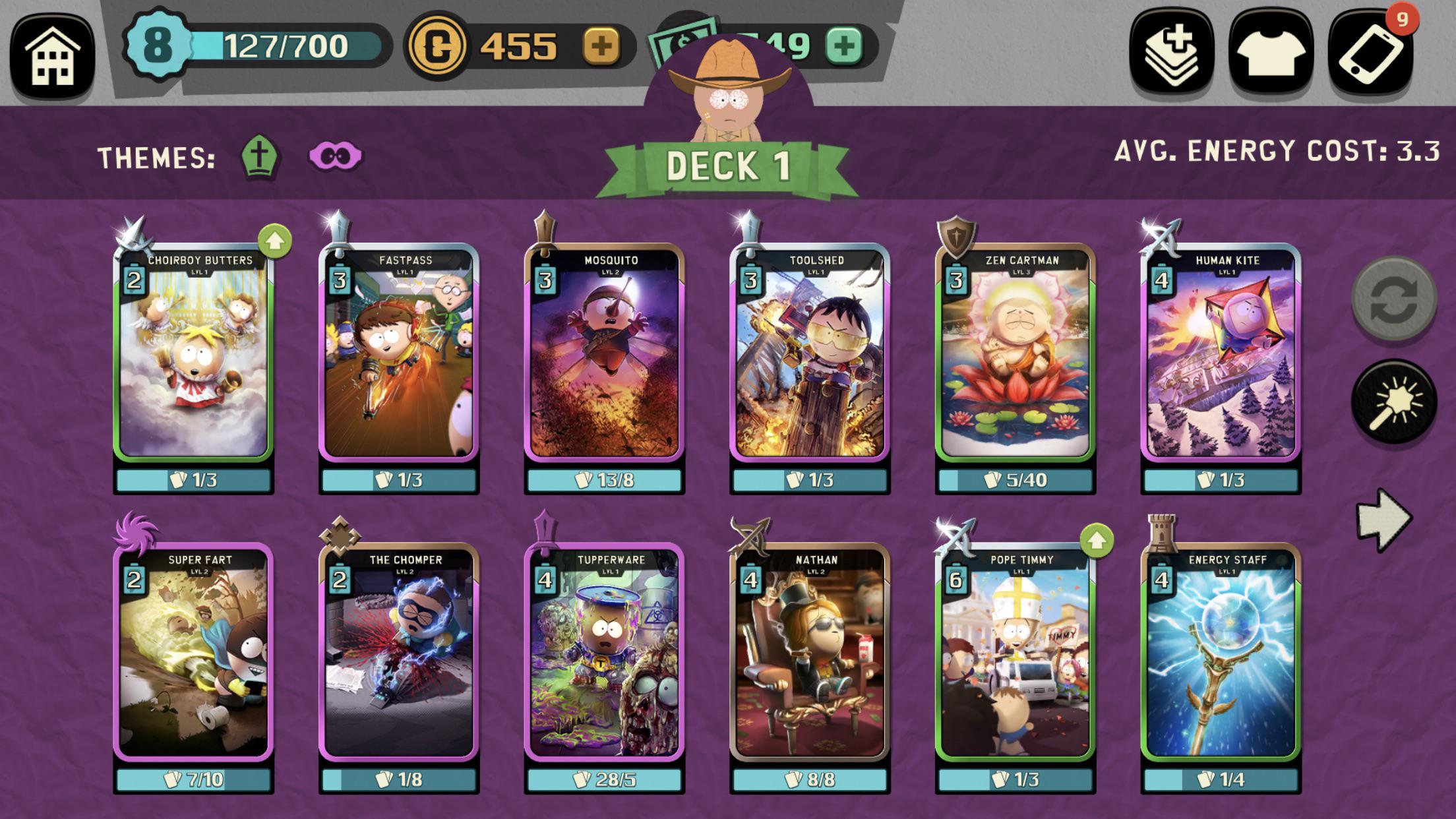 Rate my deck please! SouthParkPhone