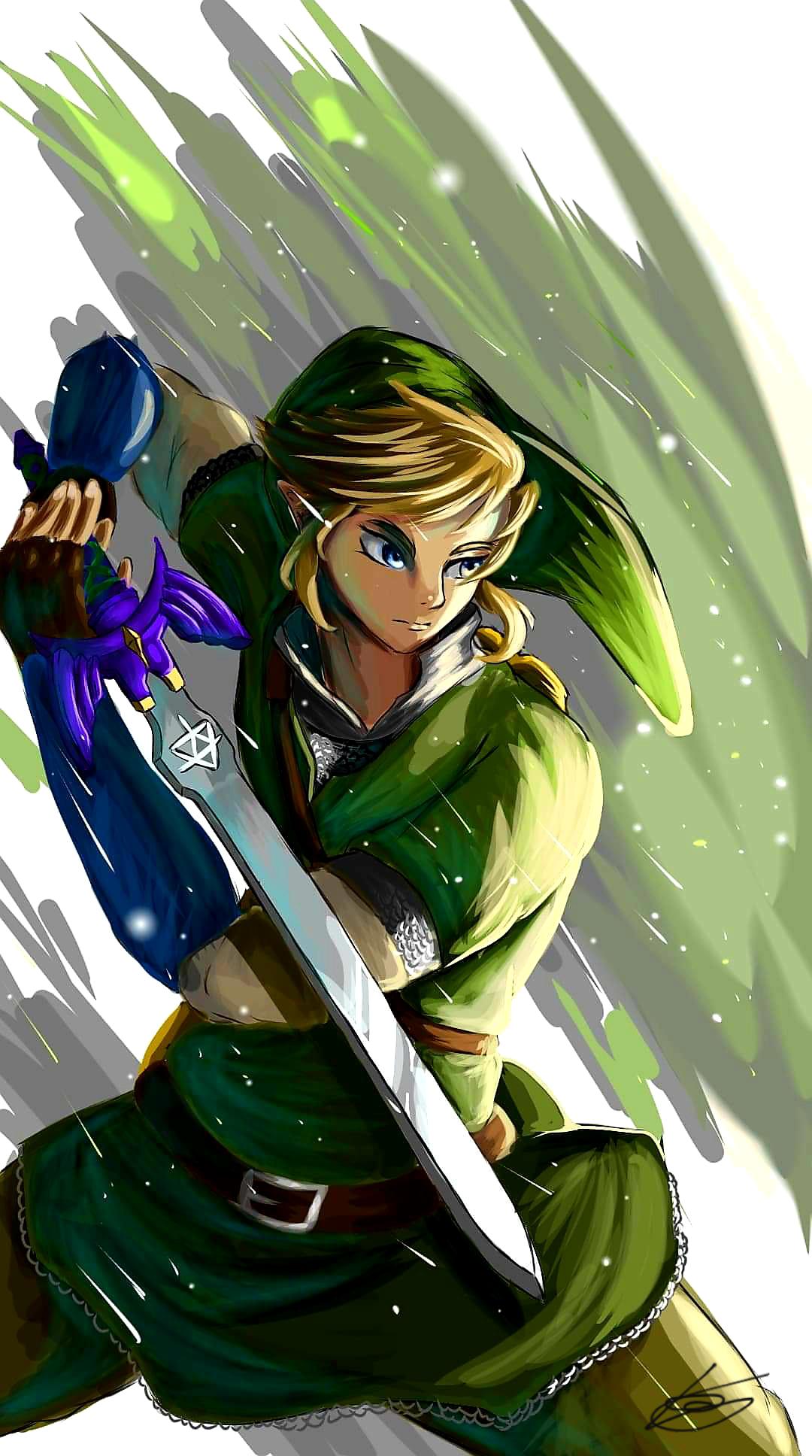 [SS] Fan art of Link ) r/zelda