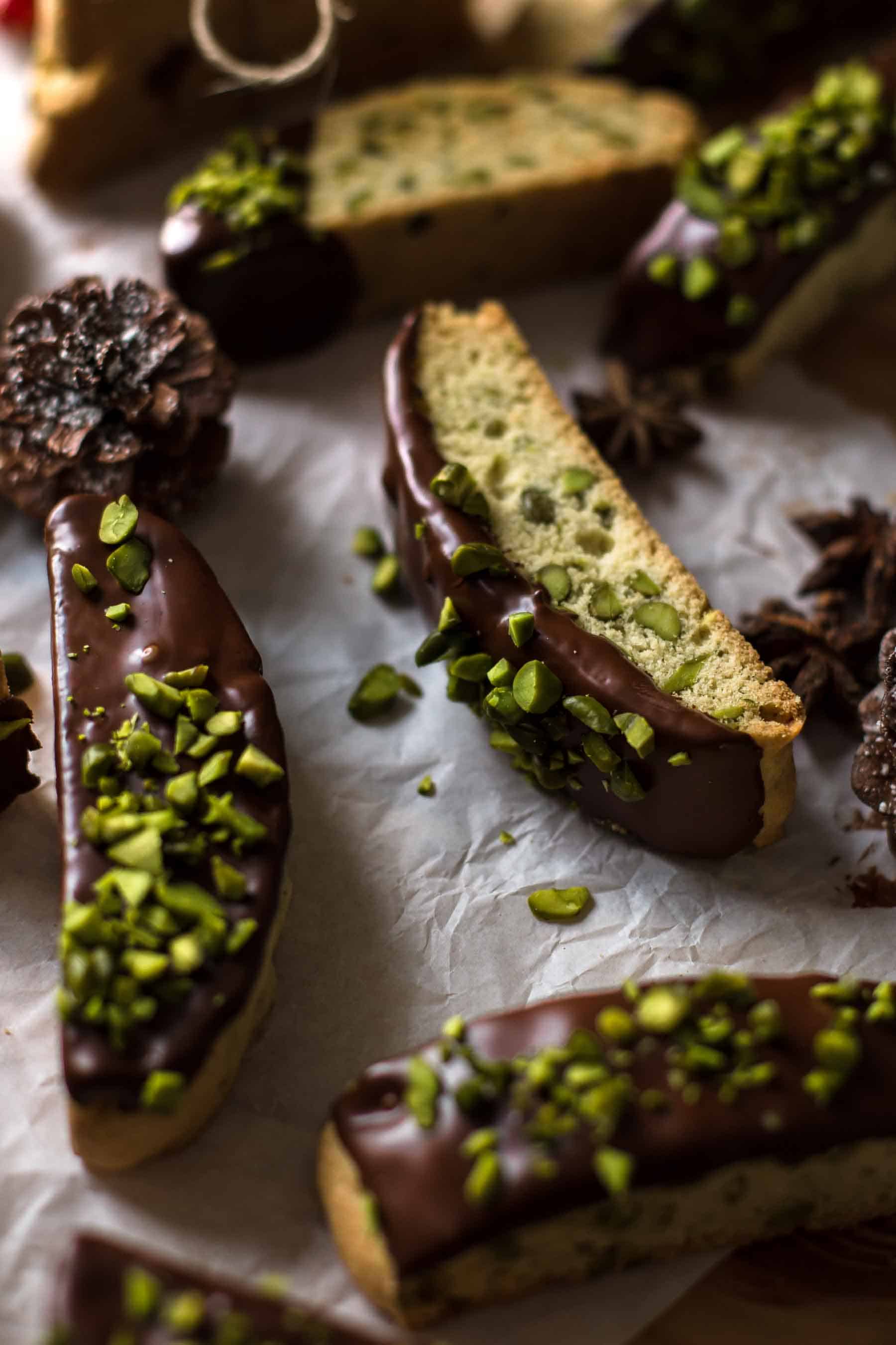 Chocolate Pistachio Biscotti r/recipes