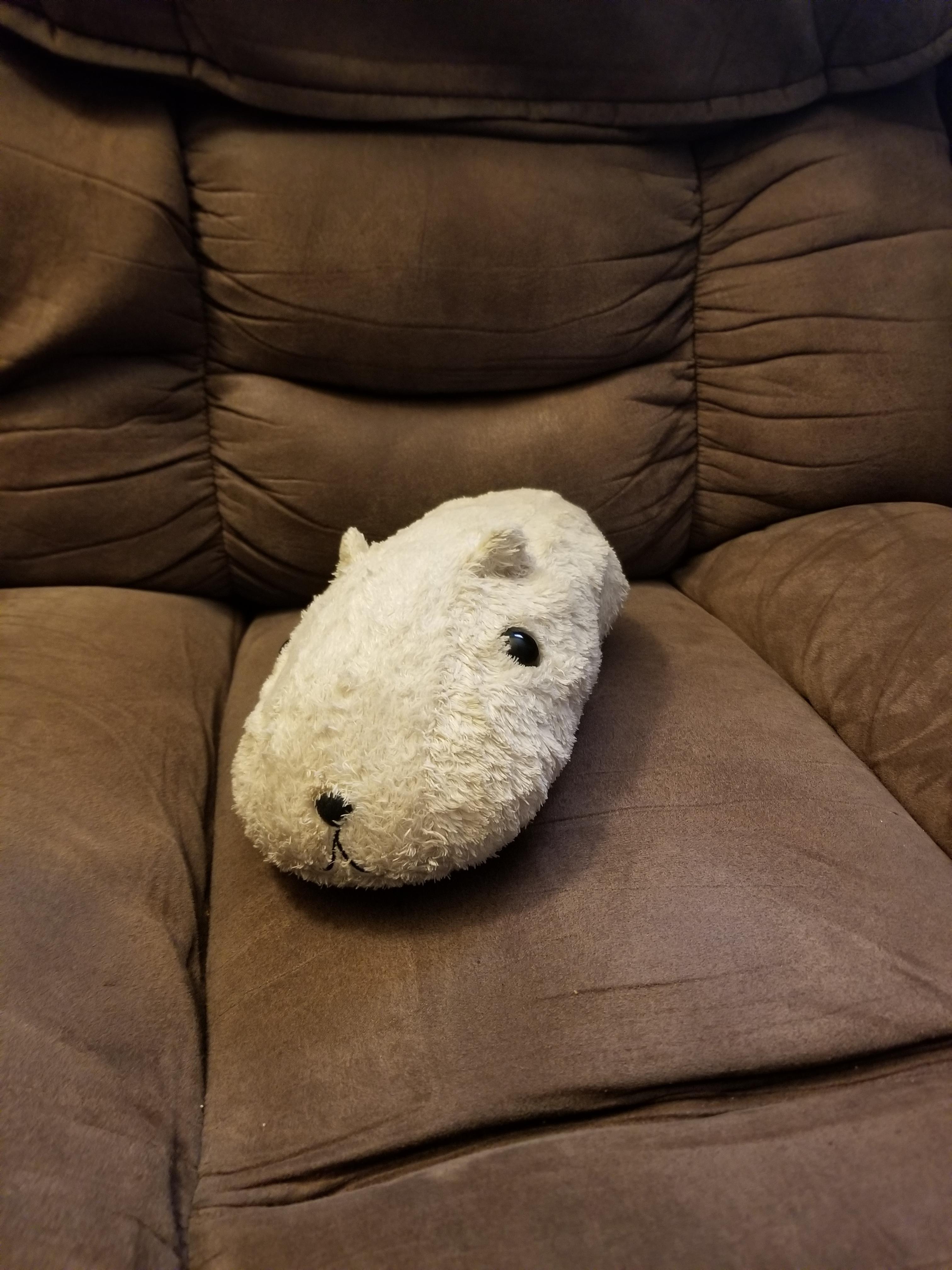 Found at a garage sale, some stuffed toy in a style ive never seen