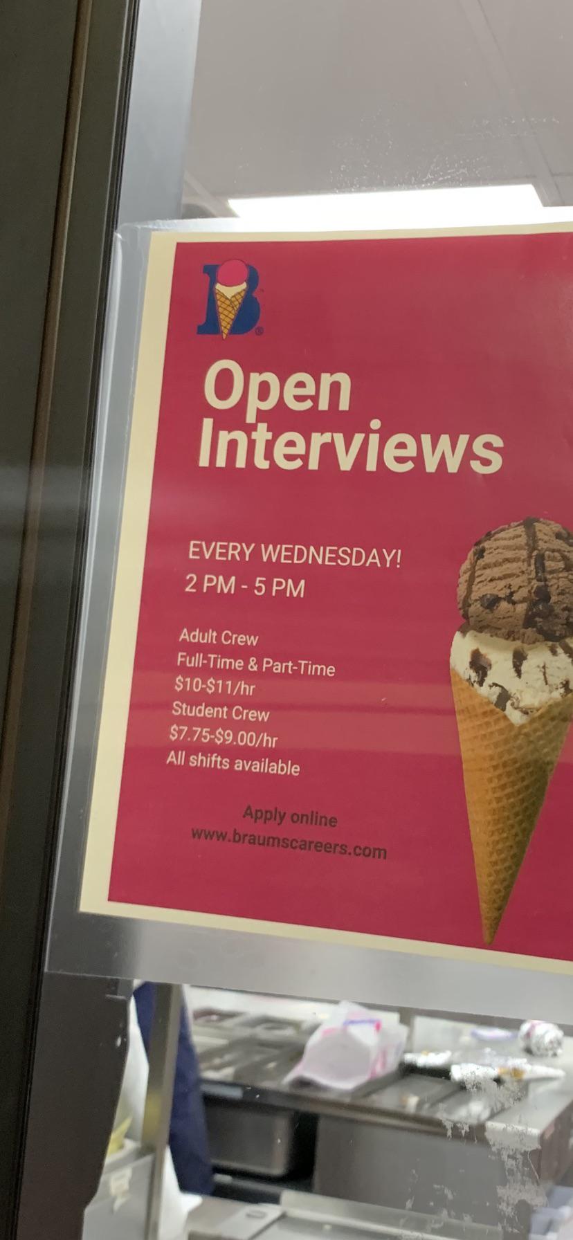 This is from Braums ice cream store in Lawton Ok. How can this be