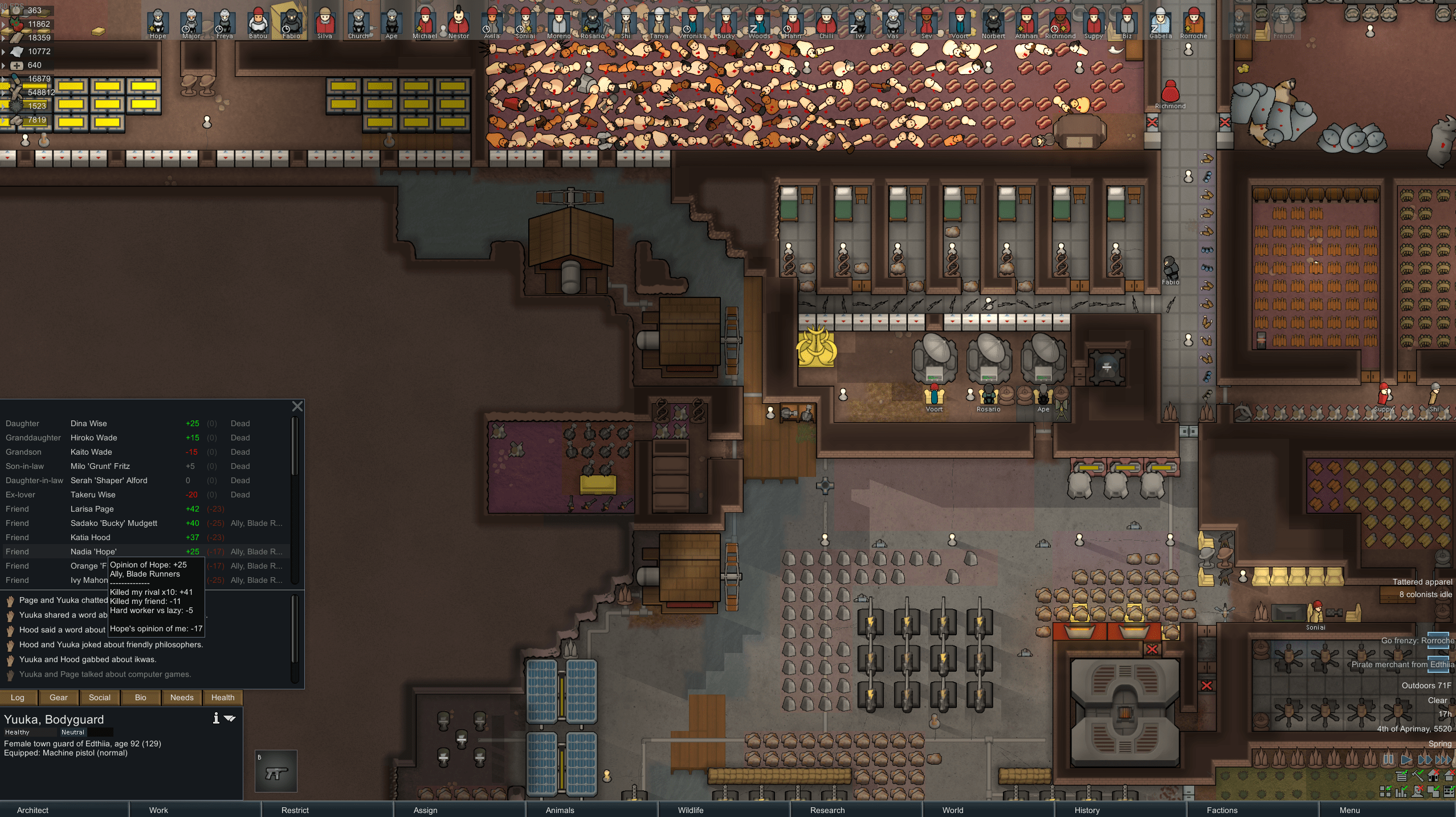 10 out of 11 is acceptable RimWorld