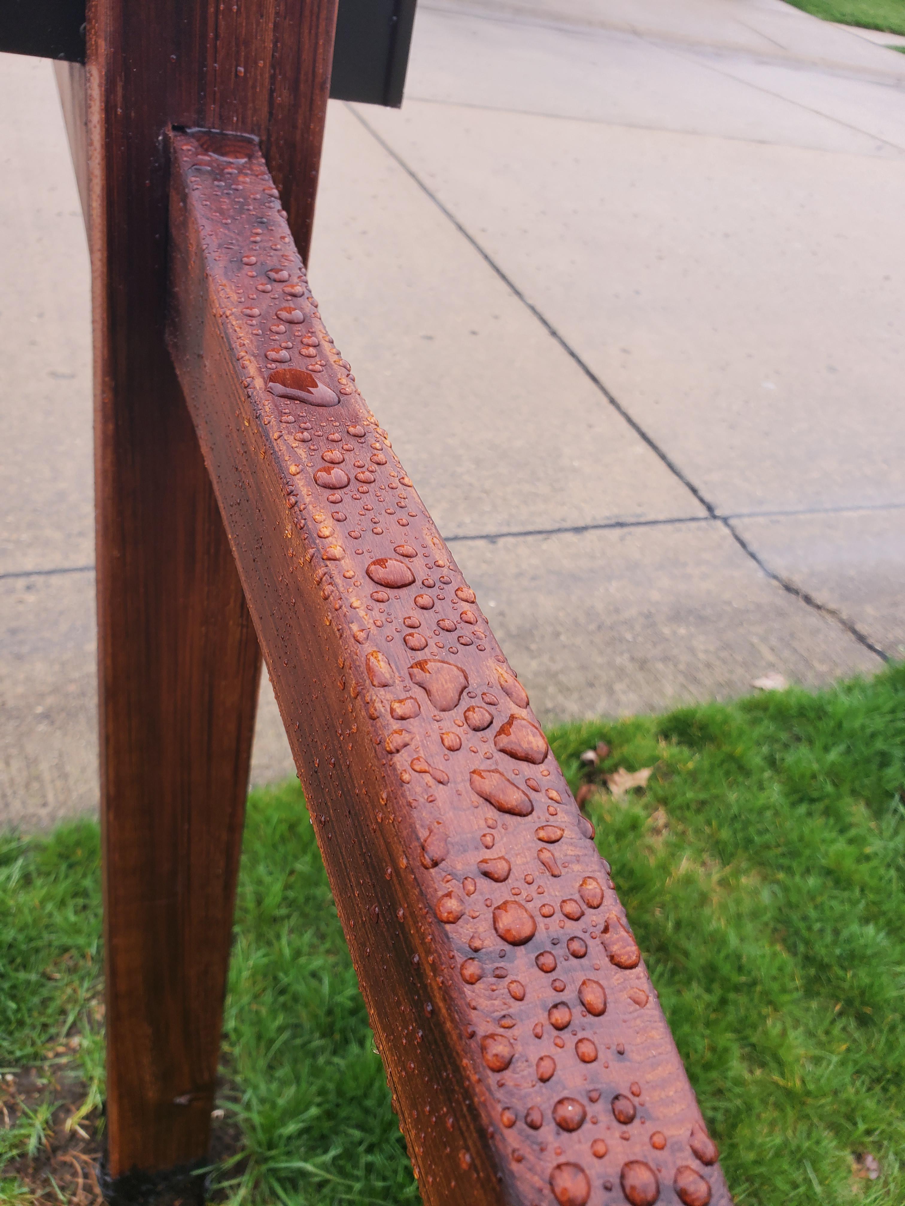 Waterproof Cedar! Odie's Oil finish. r/woodworking