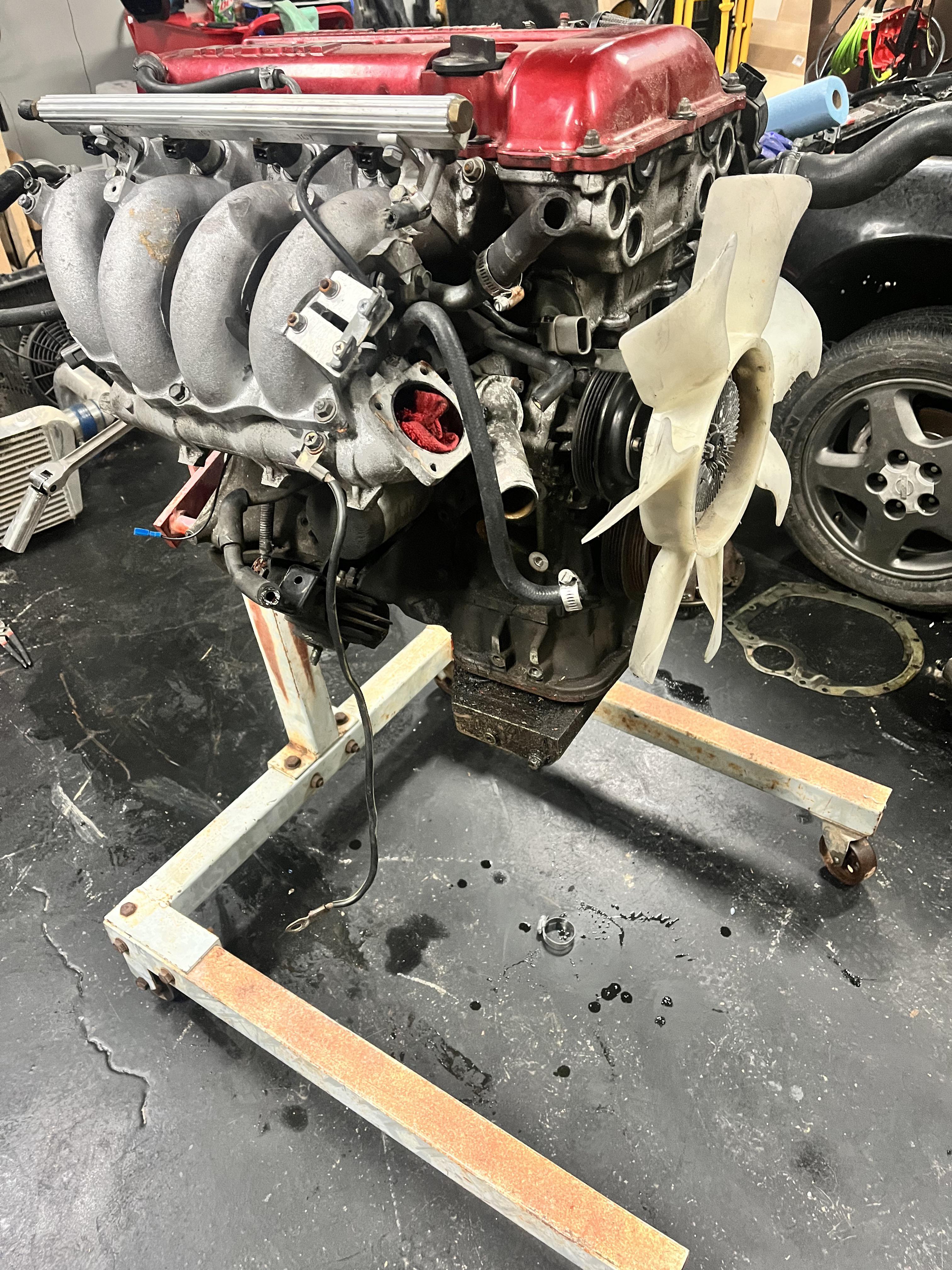 First SR20DET rebuild : r/240sx