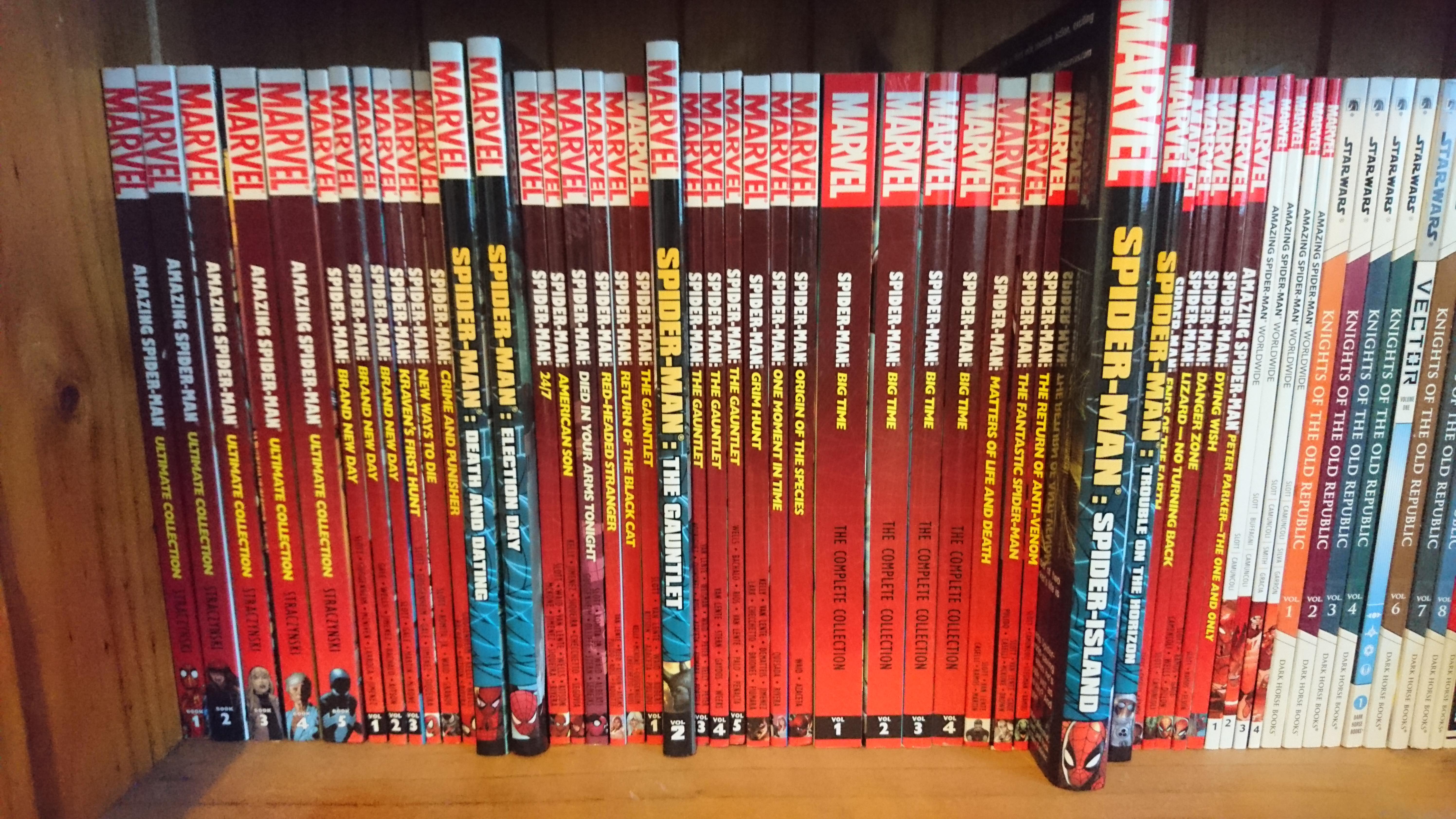 My Amazing SpiderMan collection. Took many years to complete this