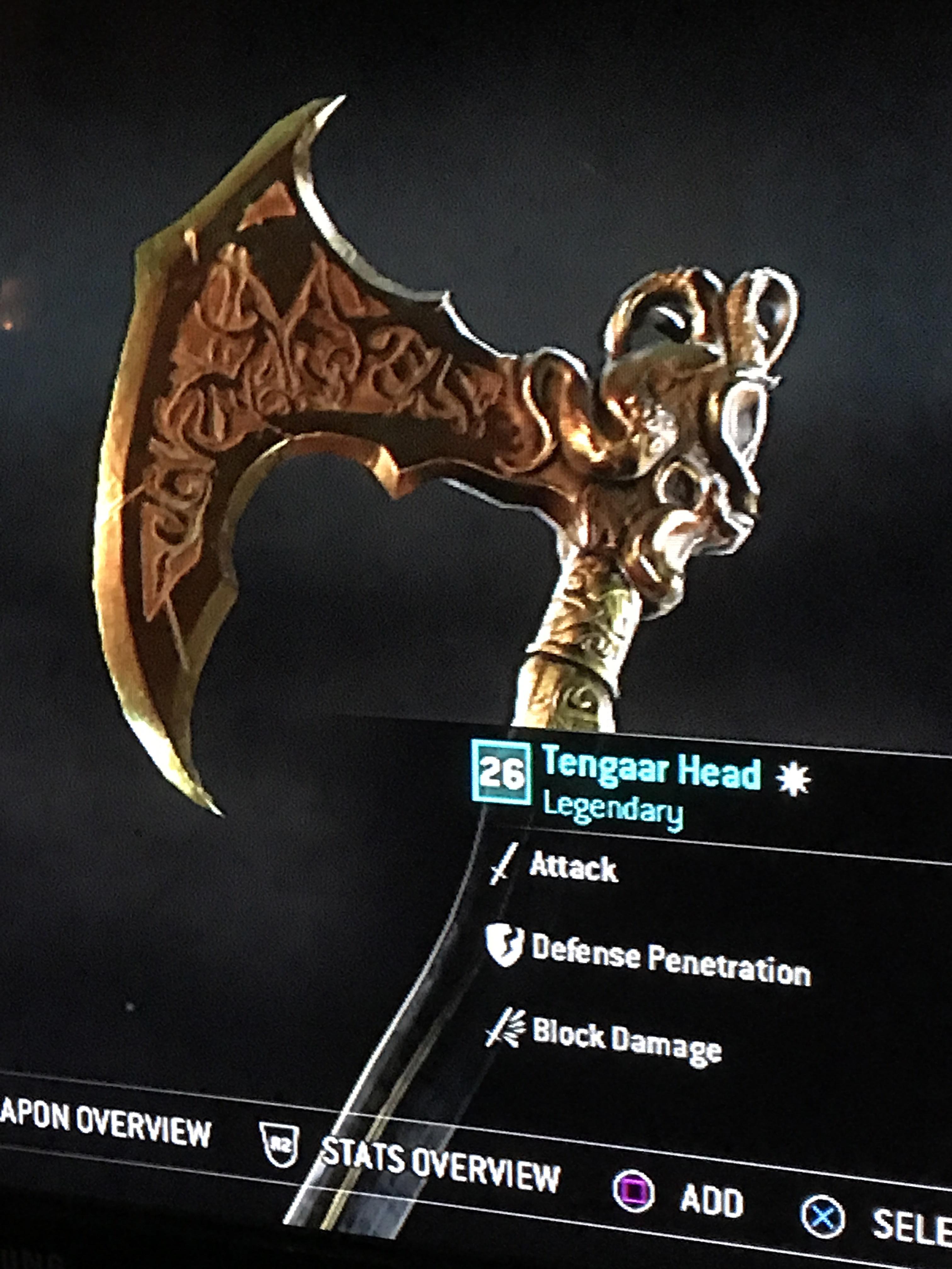 How to get raiders axe