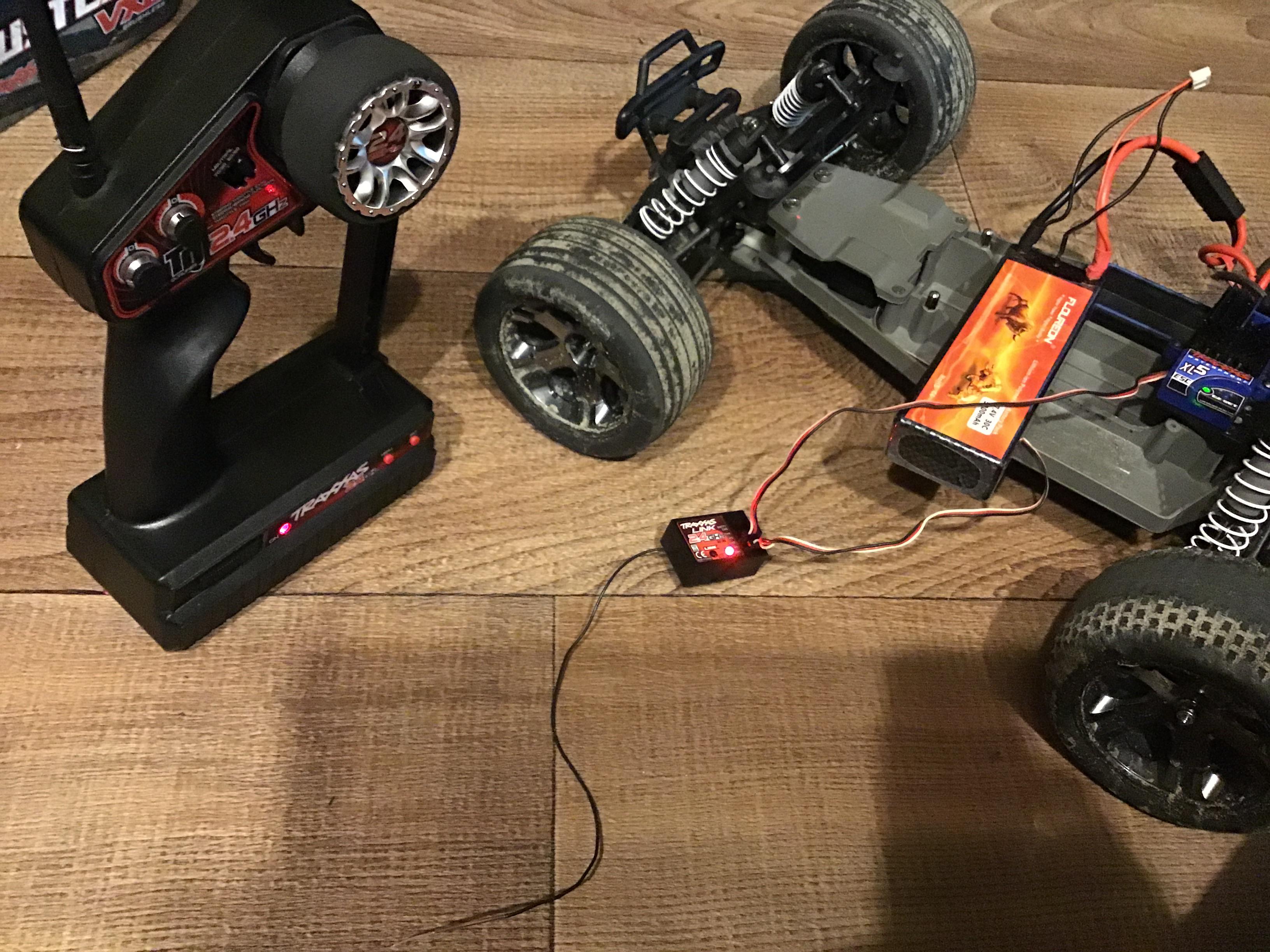 I am trying to bind a old receiver with the old transmitter but they