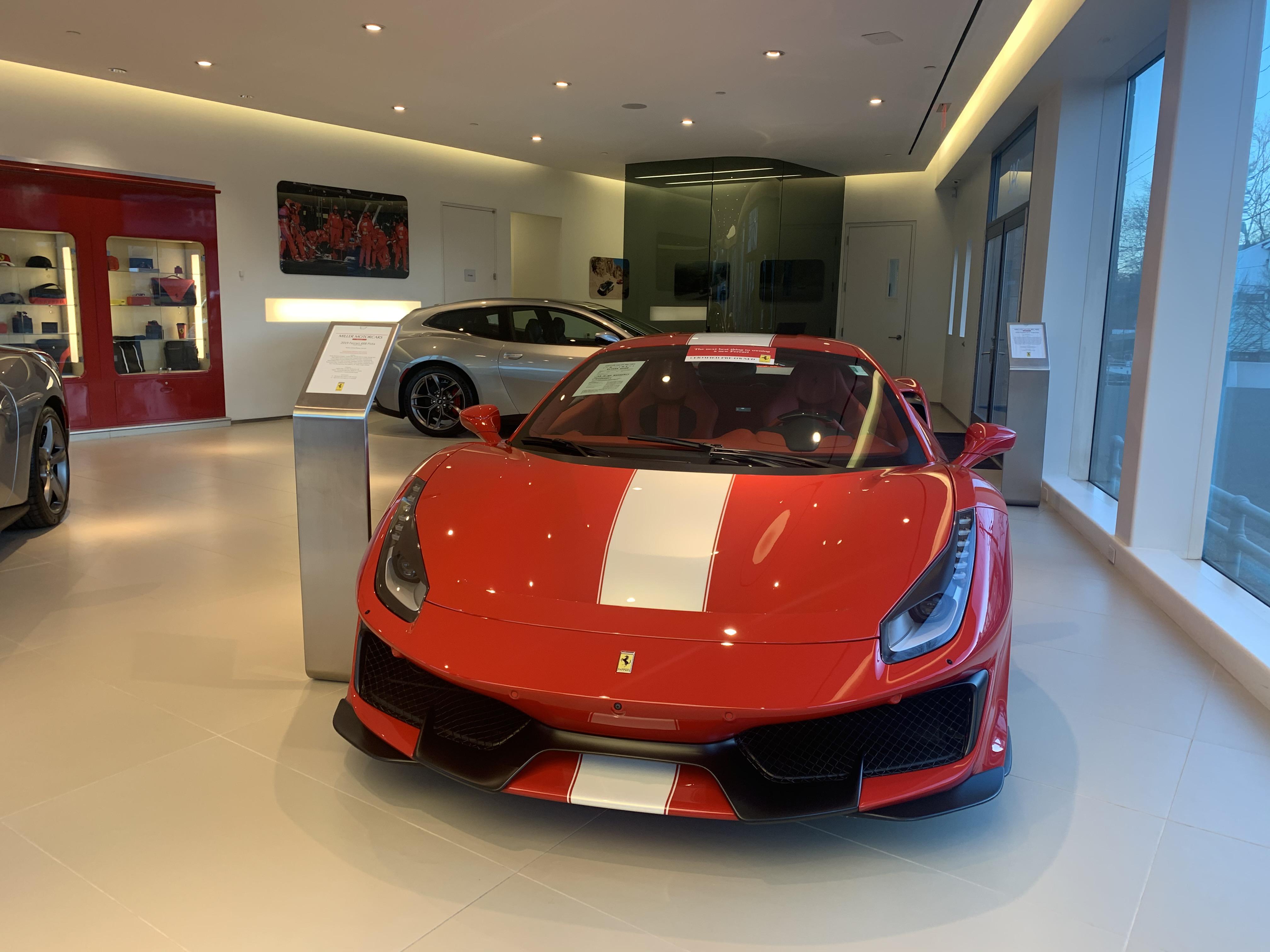 Ferrari 488 pista at Miller Motorcars (CT) r/Ferrari
