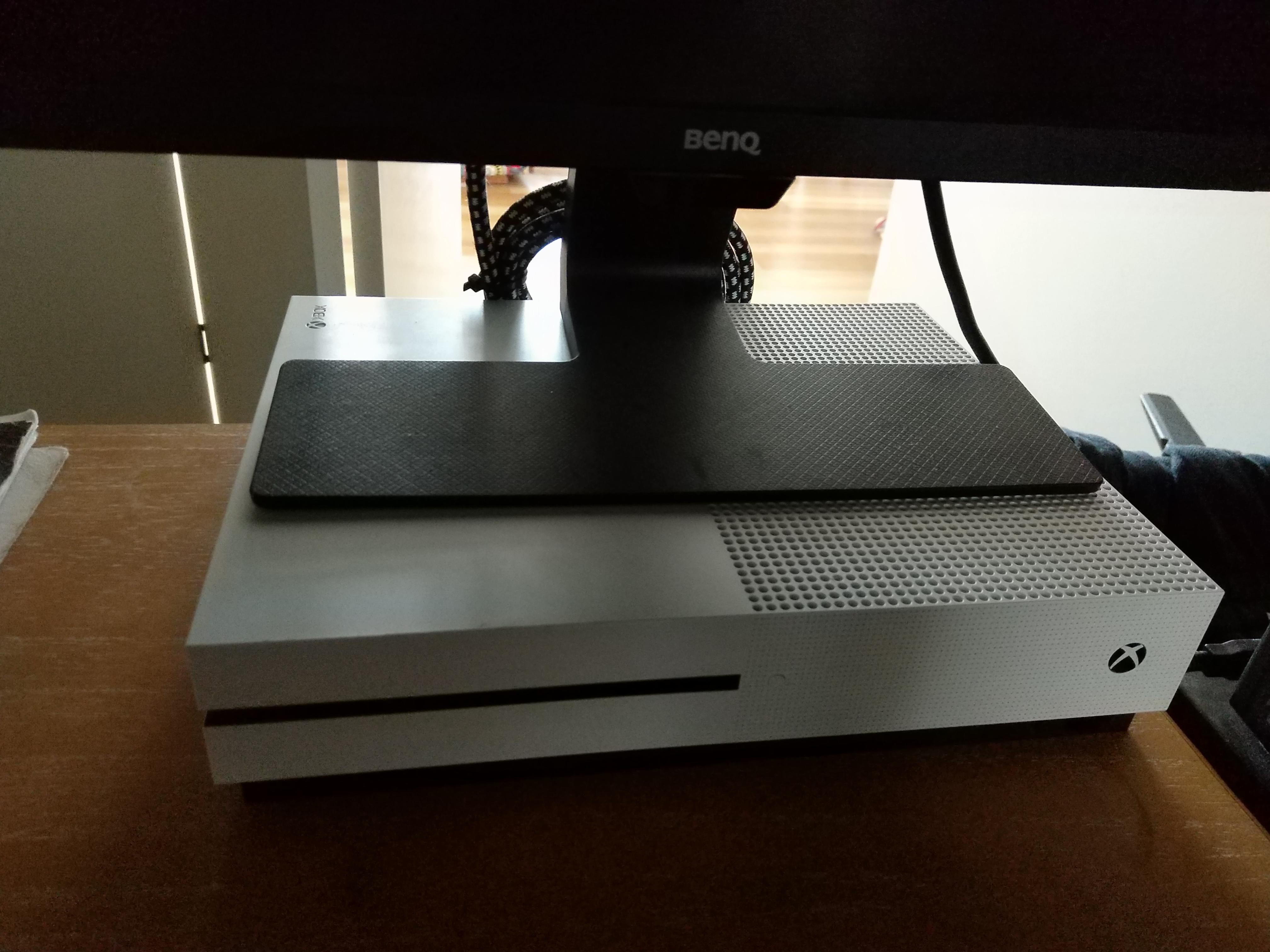 Is this covering too much? I have nowhere else to feasibly put my Xbox