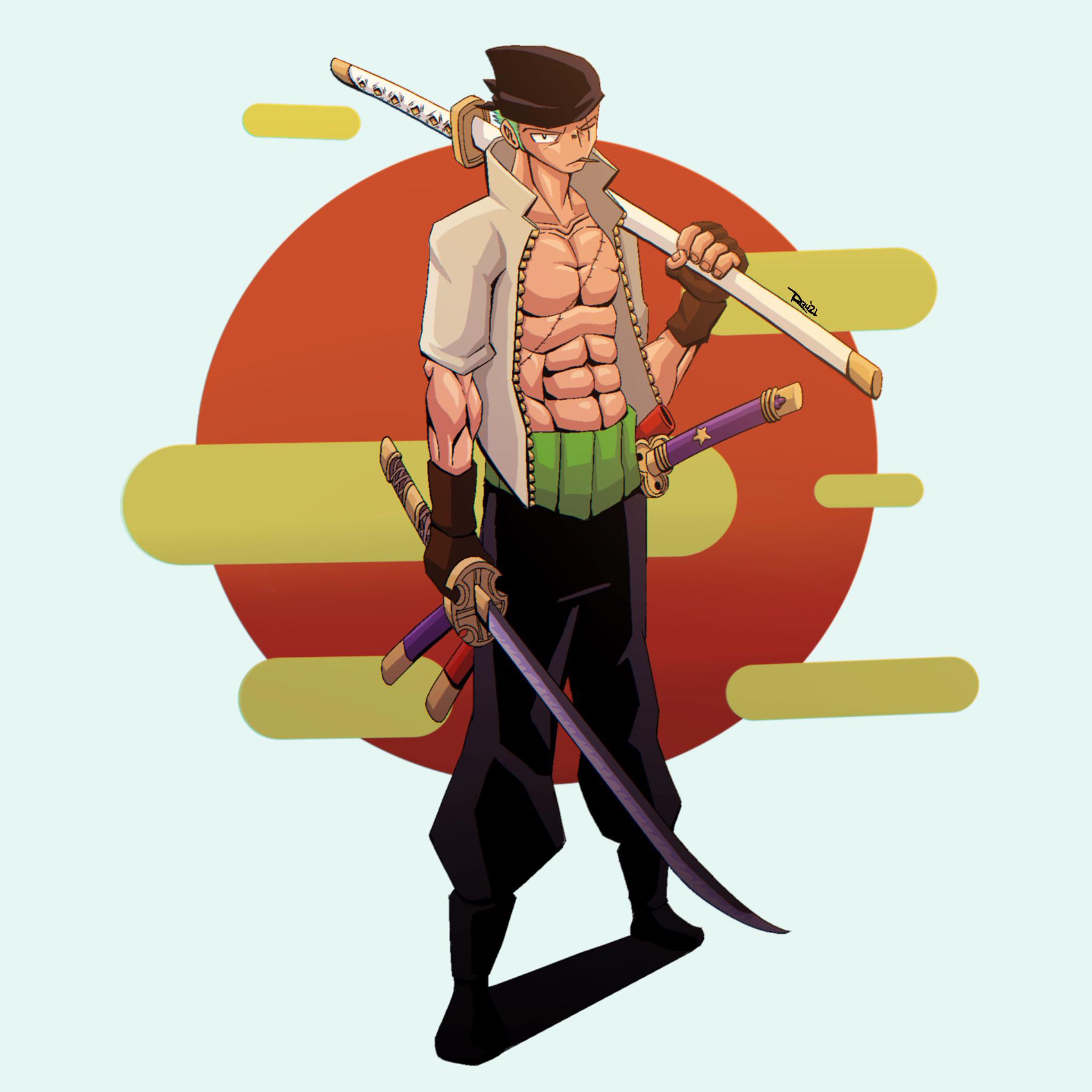Roronoa Zoro Fanart r/OnePiece