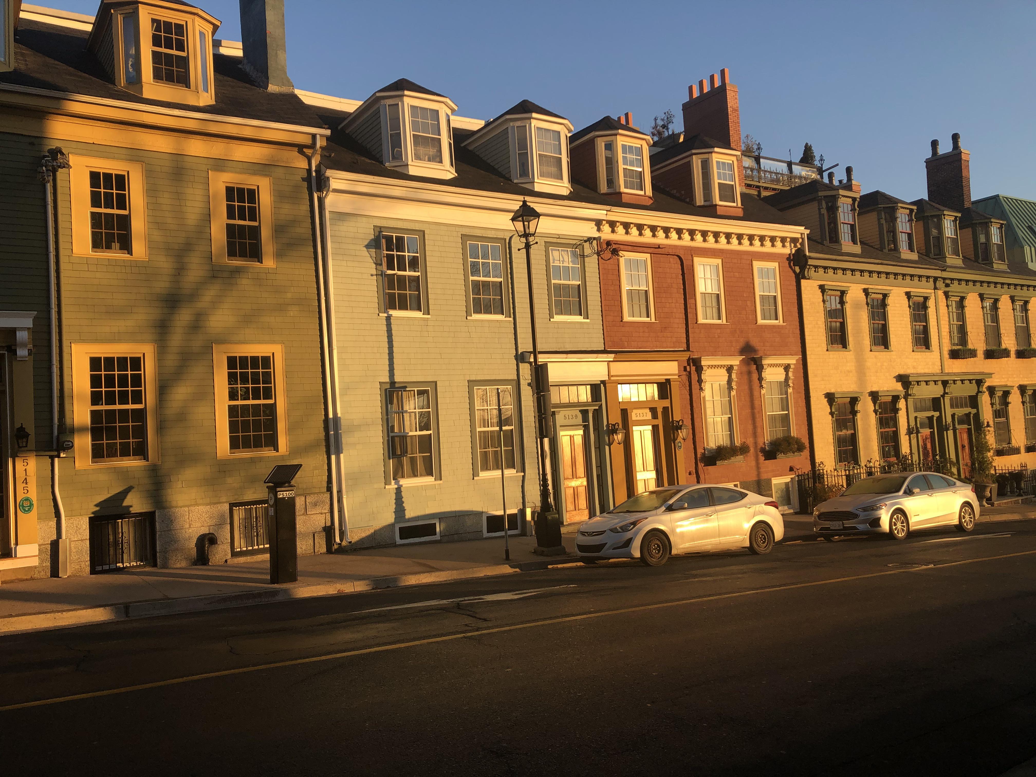 The end of Morris Street is the prettiest block in Halifax, change my