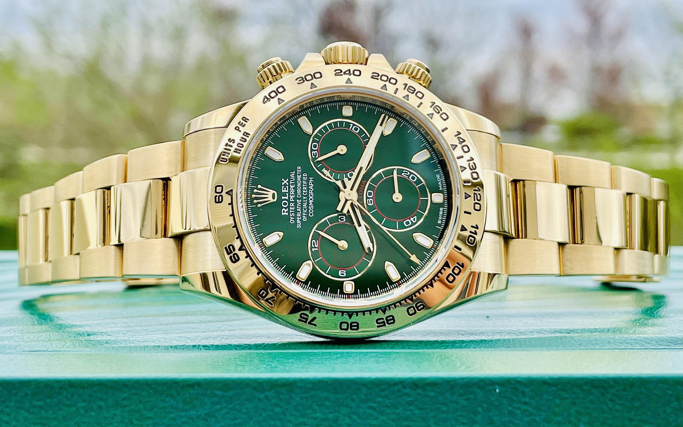 [WTS] Rolex Daytona. Gold. Green Dial. 116508. John Mayer. r