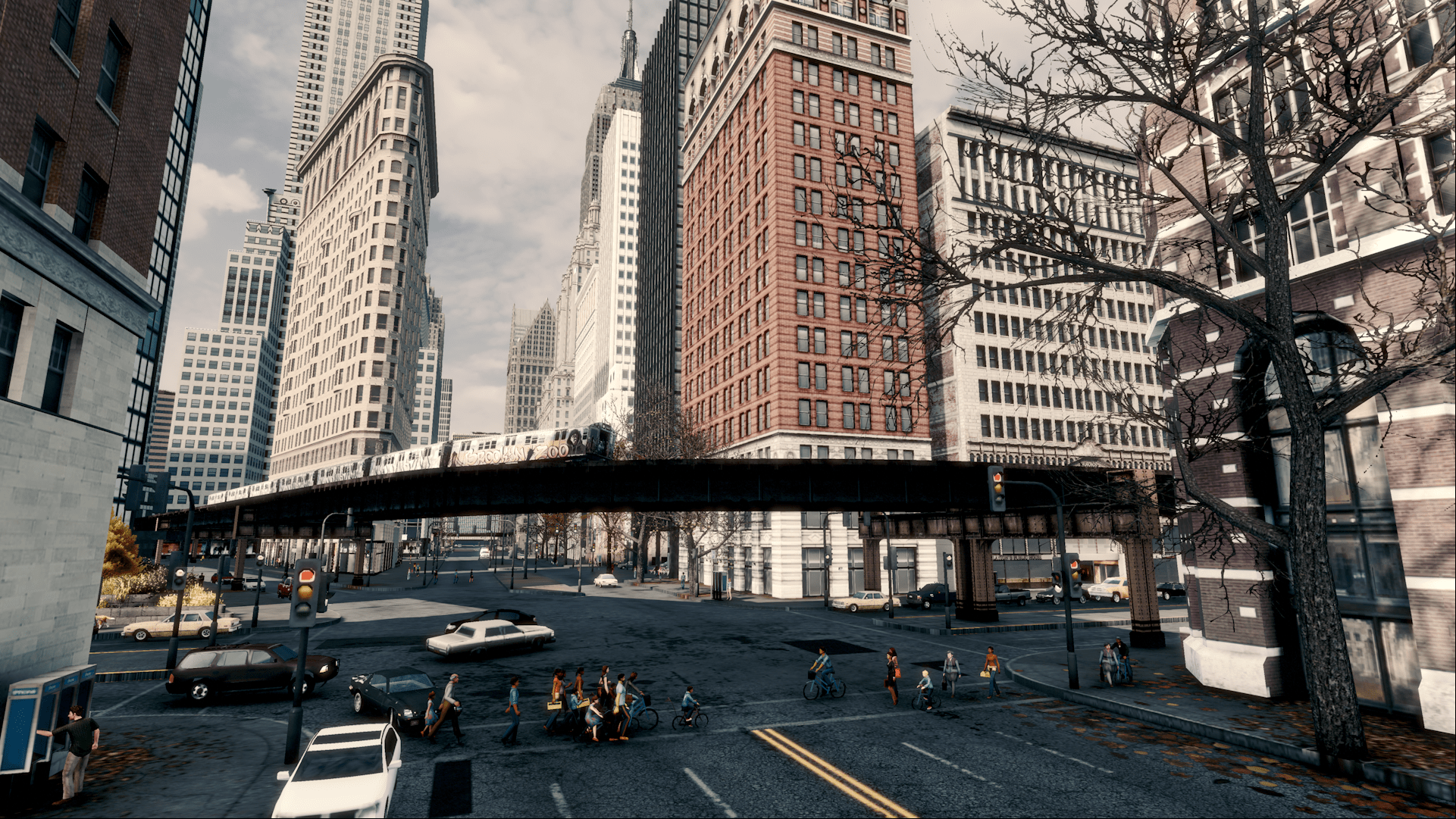 on main street CitiesSkylines
