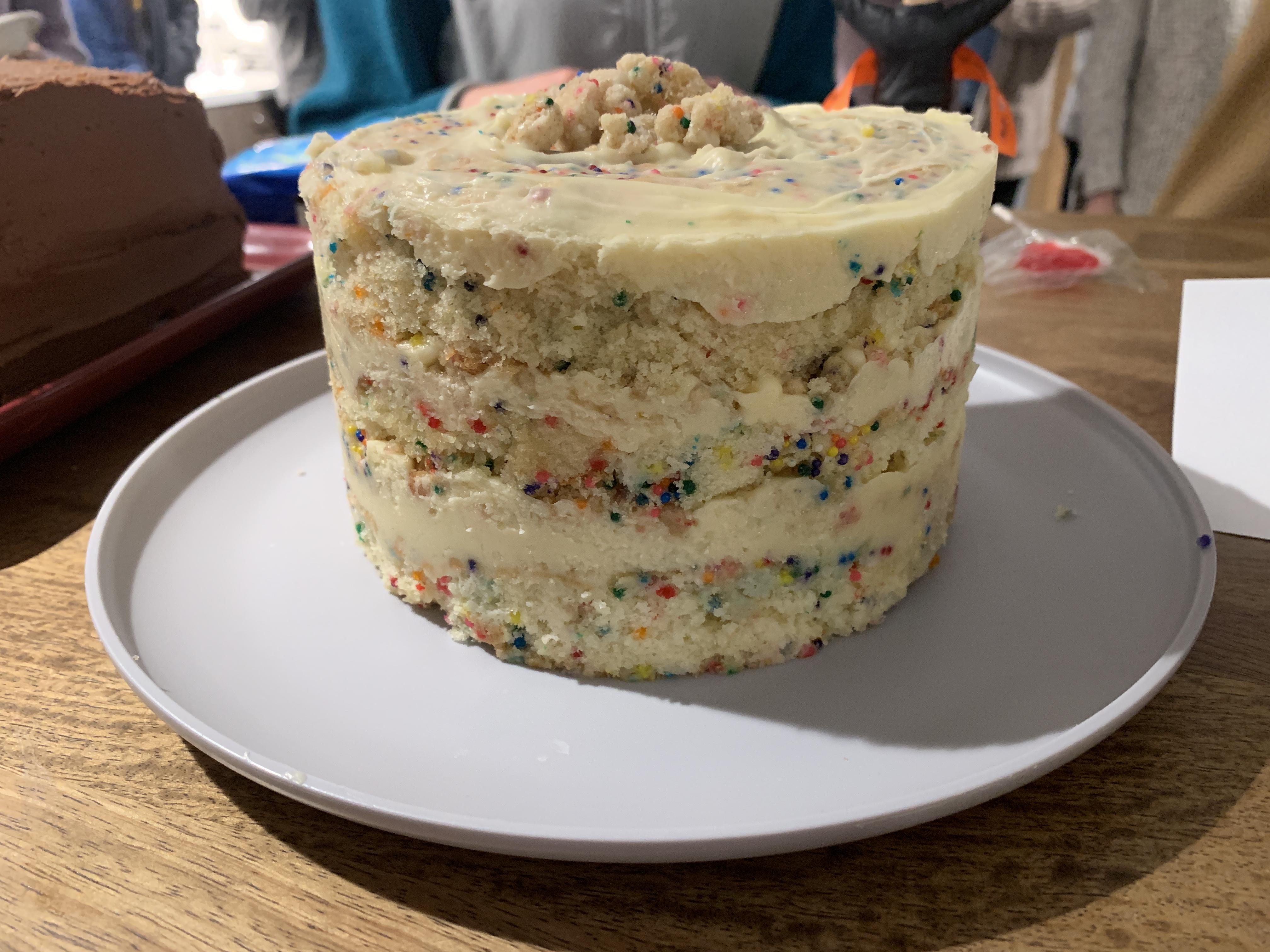 Milk Bar Funfetti Birthday Cake r/Baking