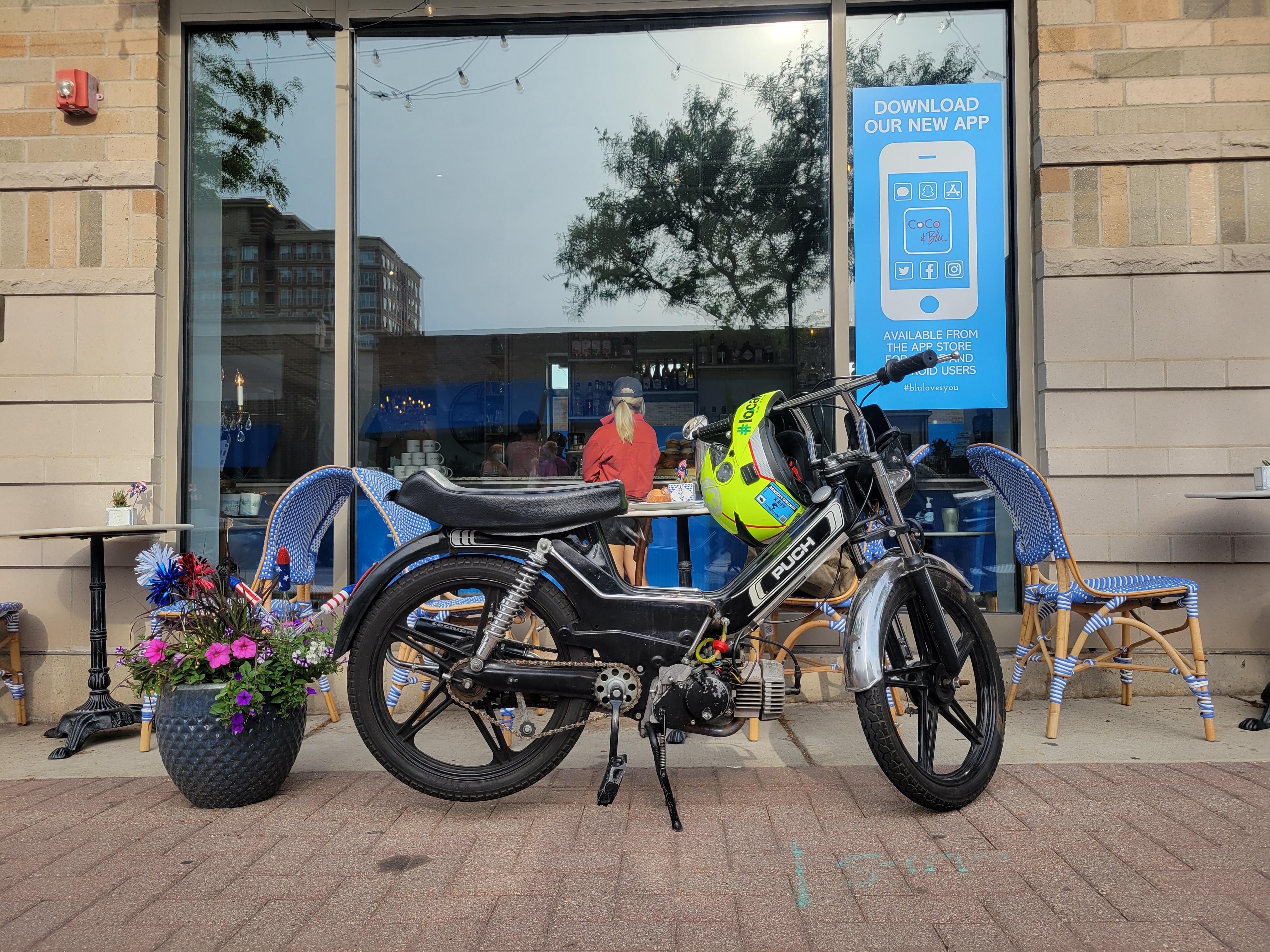 First ever moped! 500 craigslist non runner i bought to learn engines