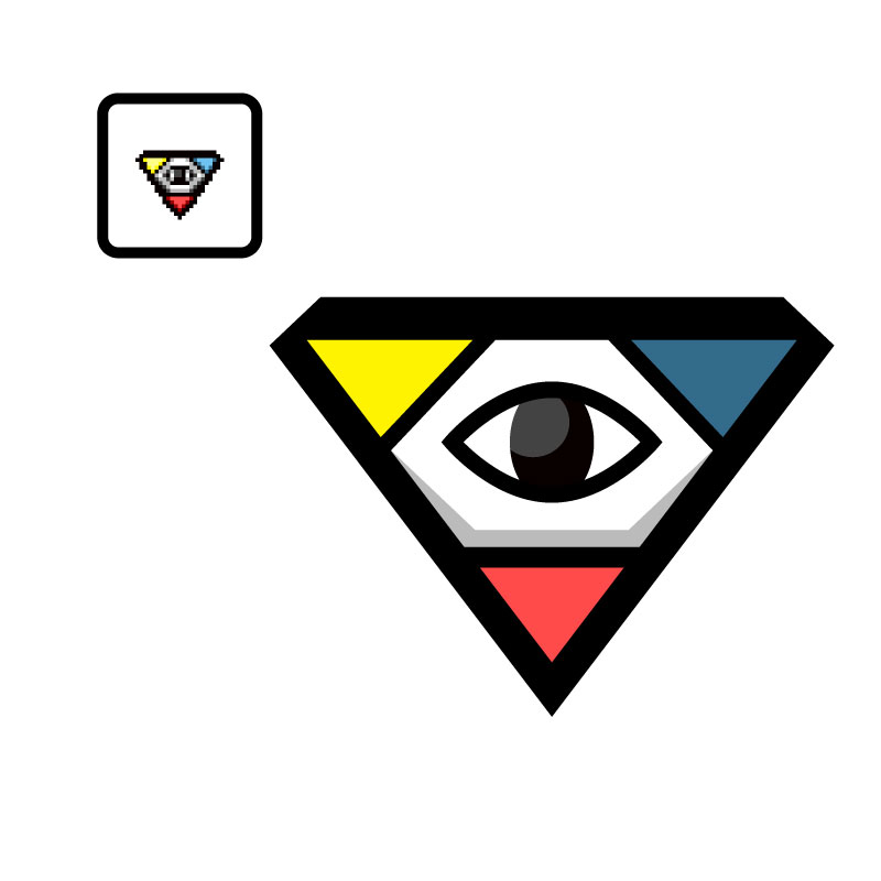 Vectorized Isaac Week 6 Godhead r/bindingofisaac