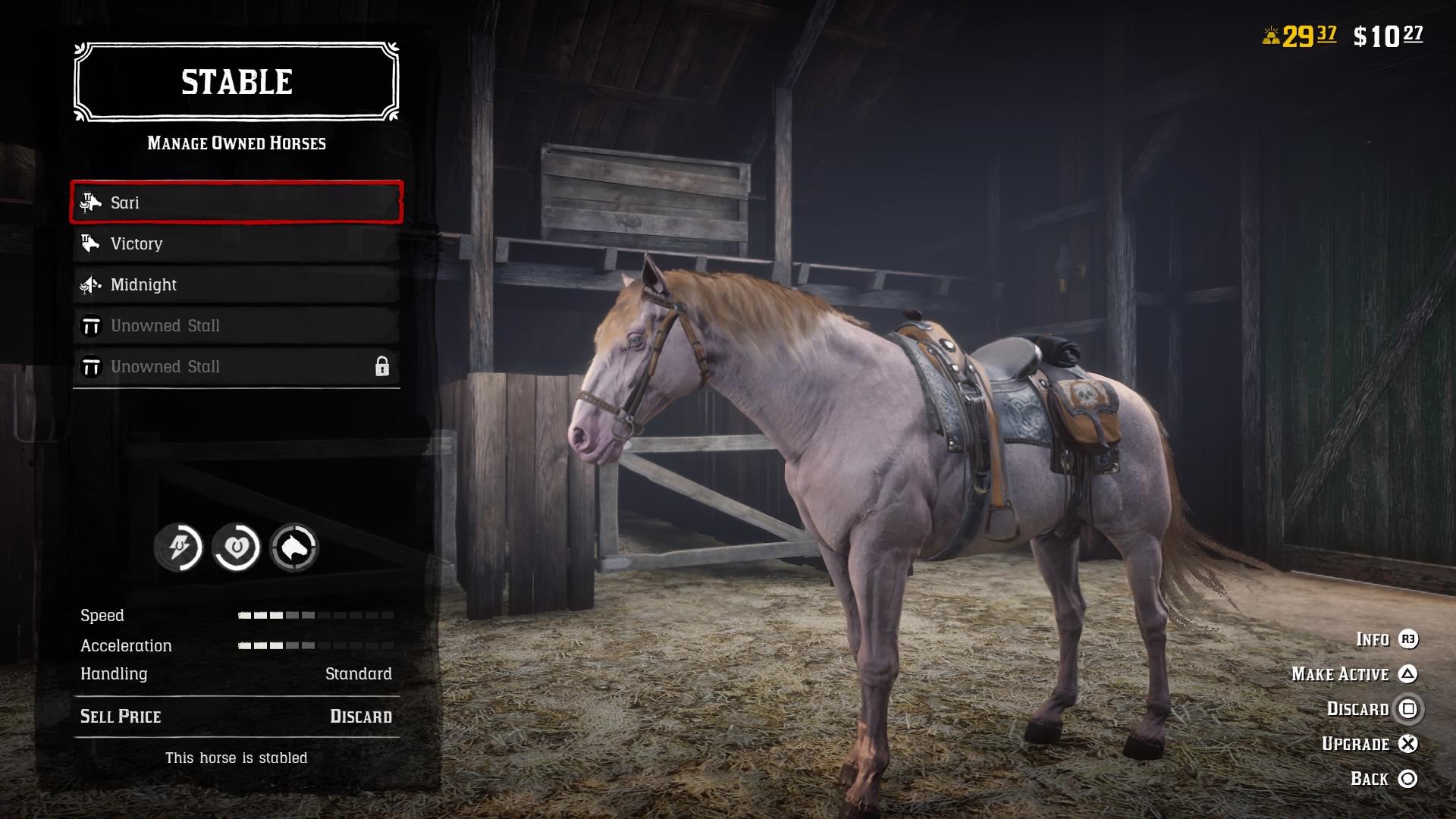New free horse (Andalusian) with the free saddle and Saddlebag r