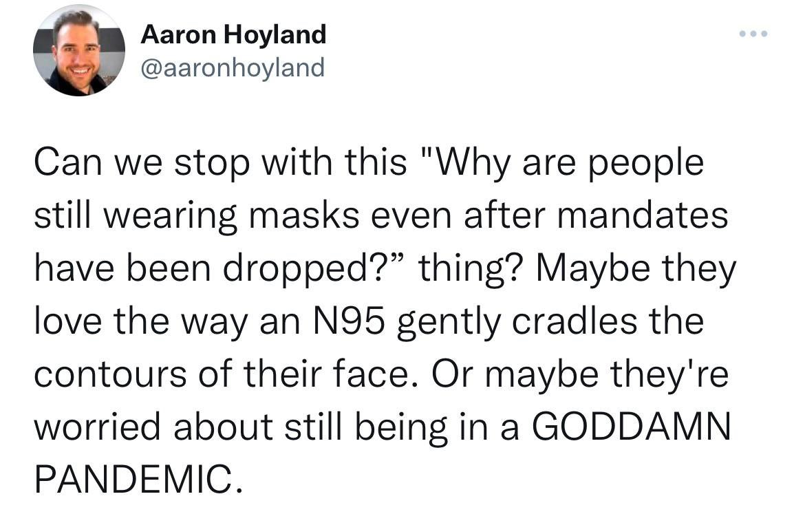 Masks do help me with my facial shape and facial hair dysphoria...but