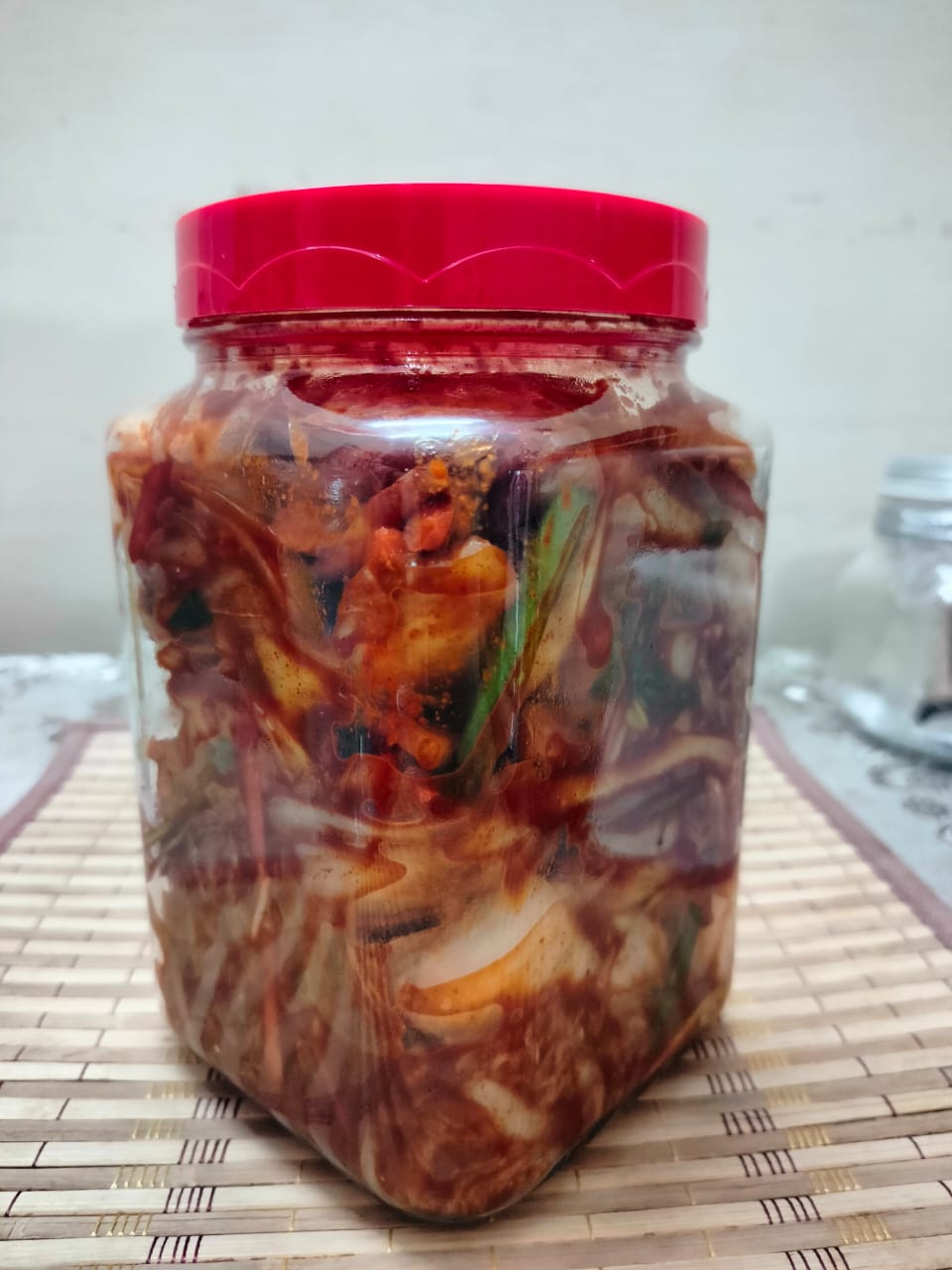 First time making kimchi! Its been 2 days, tried it and its not sour at