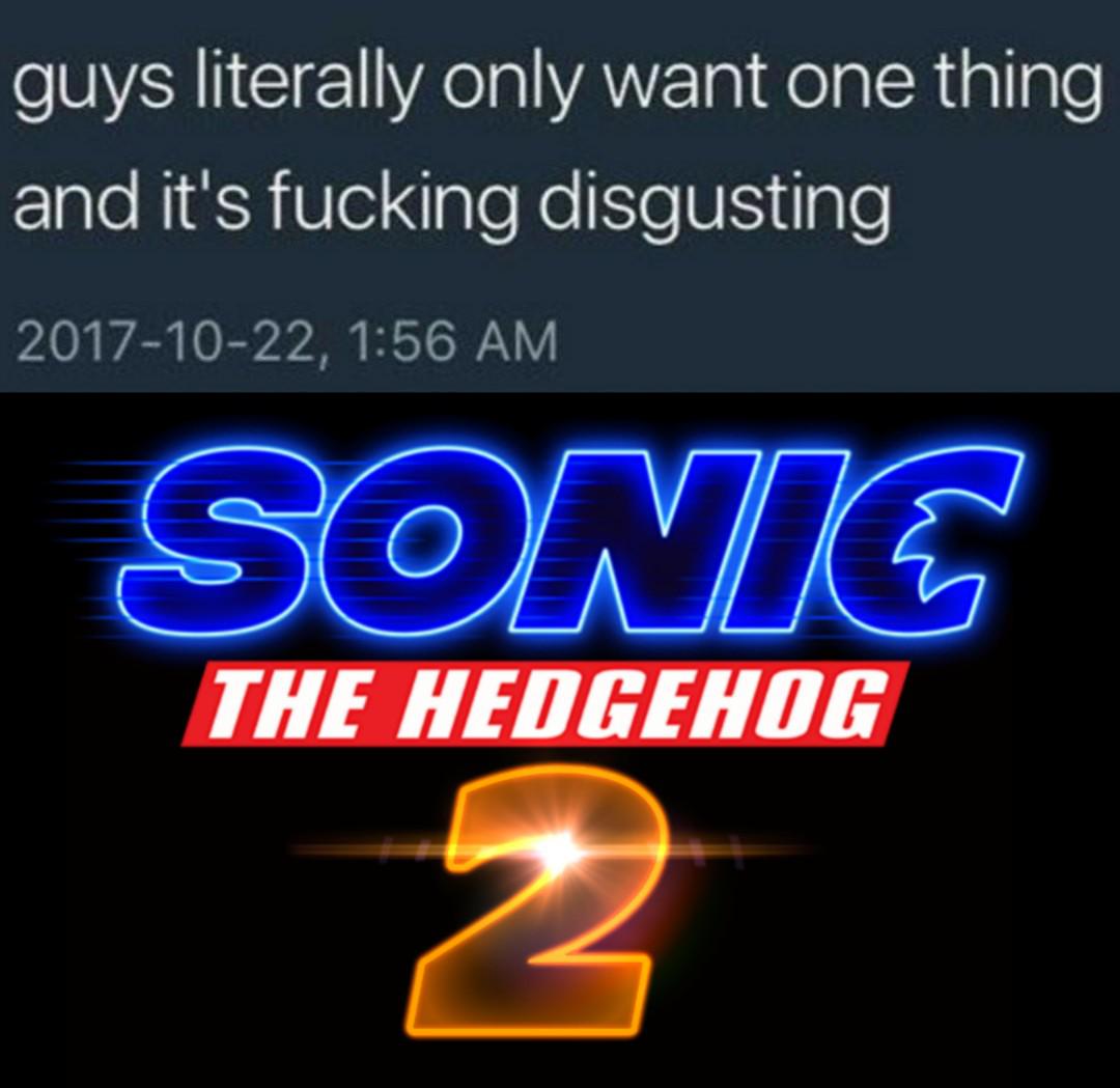 Sonic Cinematic Universe when? SonicTheMovie
